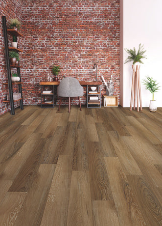 Coretec One Plus Irvine Chestnut 6x48 Waterproof Luxury Vinyl Plank Flooring - Durable & Easy to Install for Living Room, Kitchen, and Bedroom