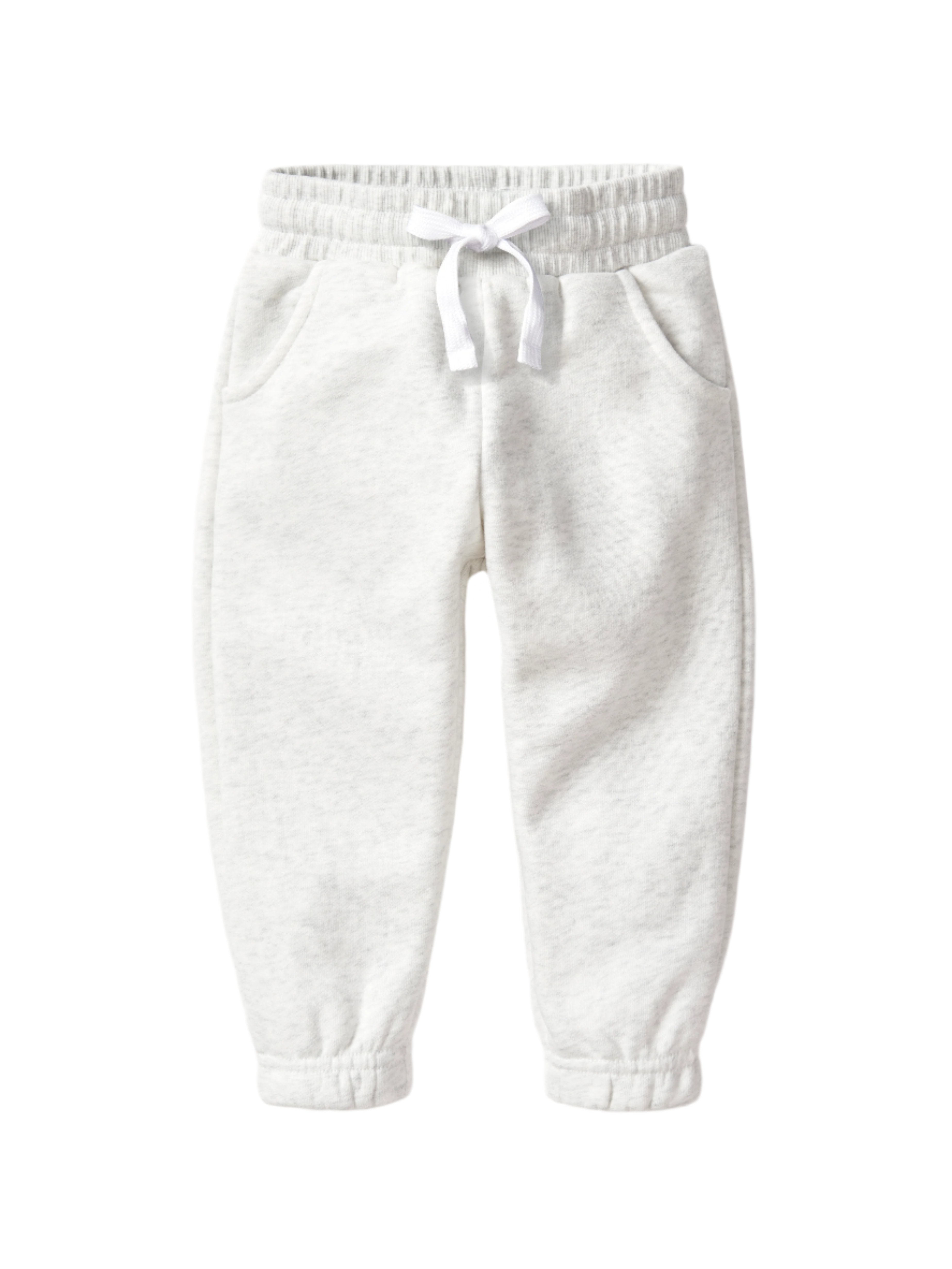 Premium High-Waisted Sweatpants for Women - Light Heather Gray Joggers with Pockets | Comfortable Lounge Pants for Yoga, Running & Casual Wear