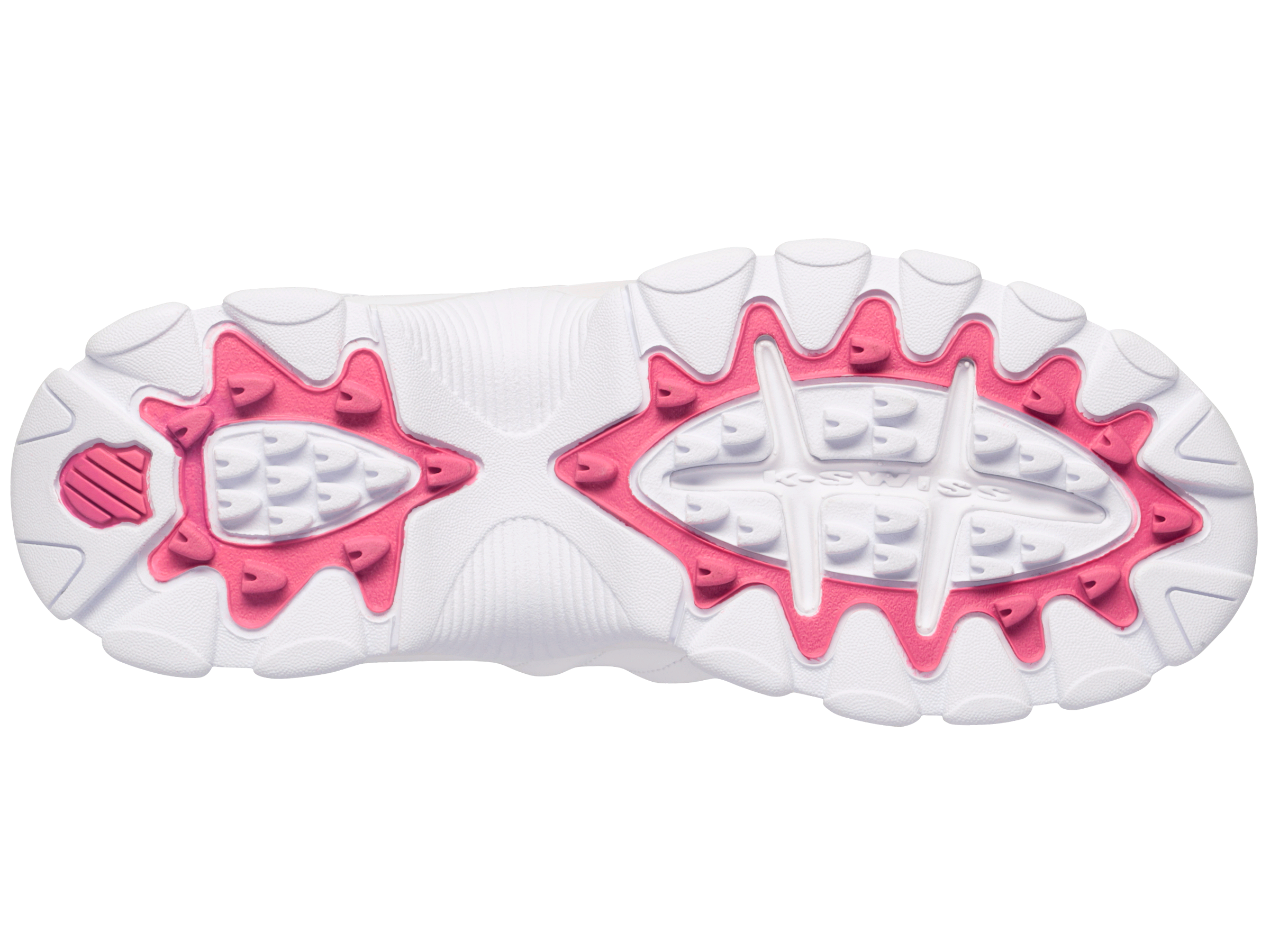 ST329 CMF Running Shoes for Women - White/Shock Pink | Lightweight Athletic Sneakers for Jogging, Gym Workouts & Casual Wear