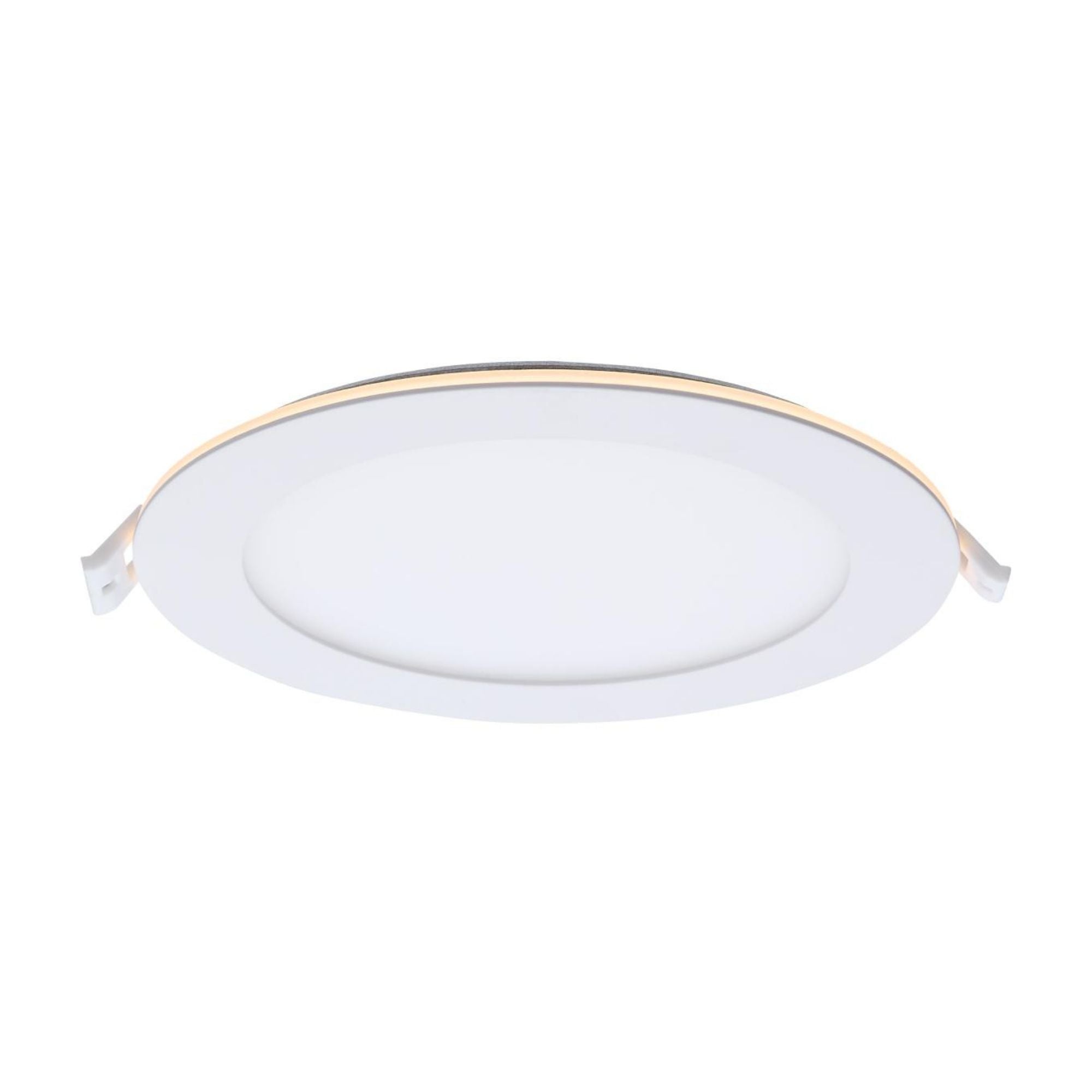 6 Inch LED Recessed Downlight with Night Light - 1000 Lumens, Adjustable Color Temperature (2700K-5000K), White Round Trim - Perfect for Bedrooms, Kitchens, and Hallways