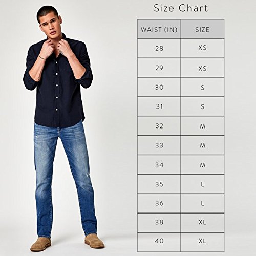 Mavi Zach Straight Leg Twill Pants for Men | Classic Comfort Fit Casual & Work Trousers | Perfect for Office, Travel & Everyday Wear
