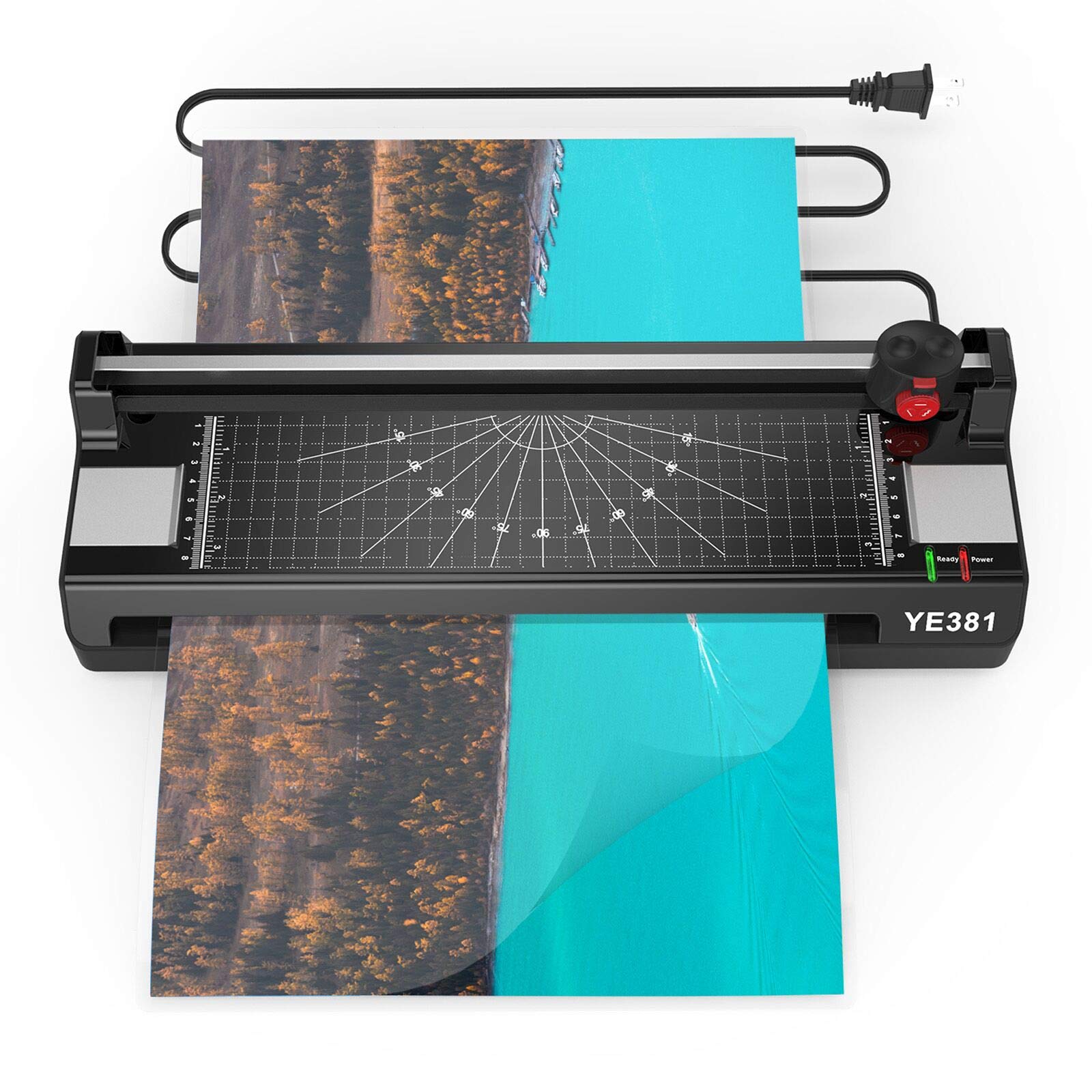13 Inch Thermal Laminating Machine for 11x17 Documents - Home, Office & School Use with 50 Laminating Pouches - Perfect for Certificates, Photos & ID Protection