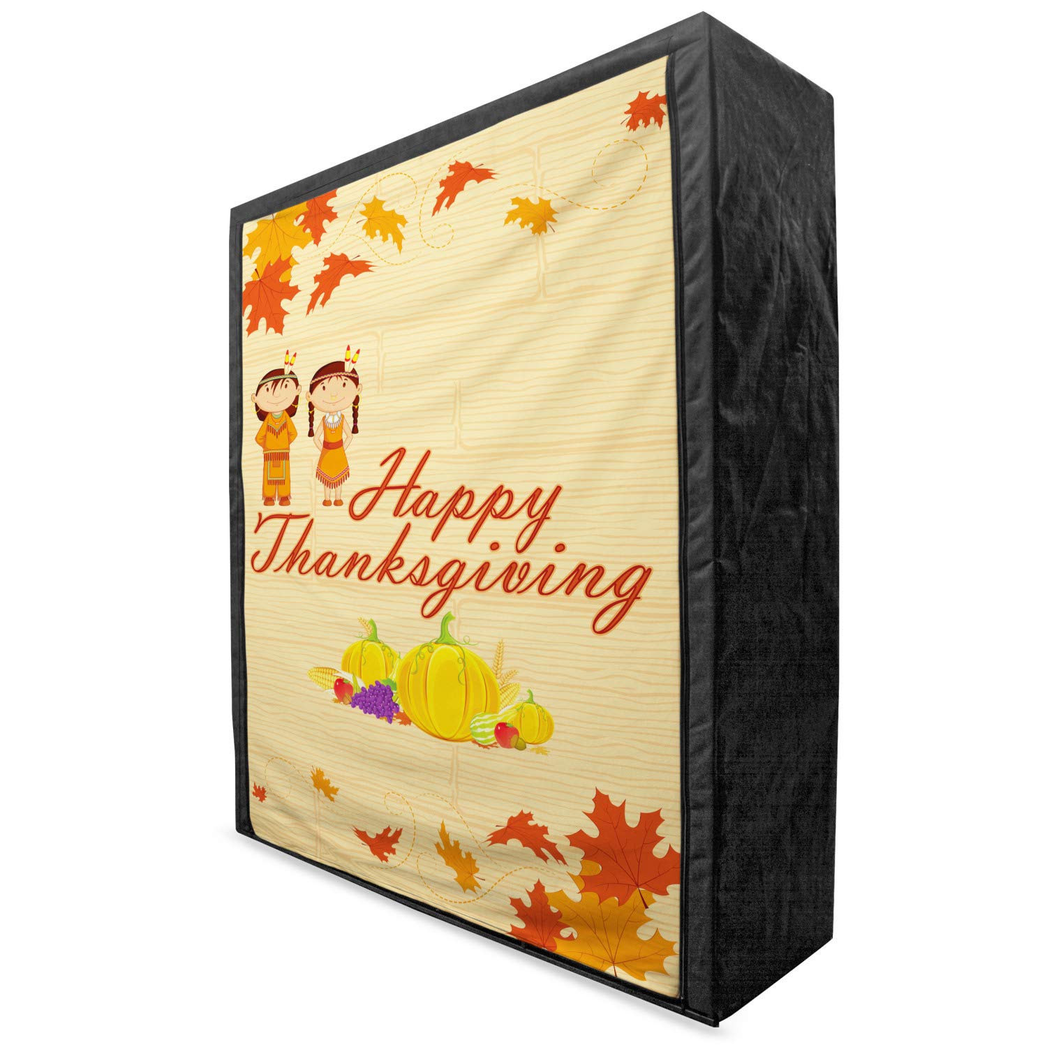 Ambesonne Thanksgiving Portable Fabric Wardrobe - 59