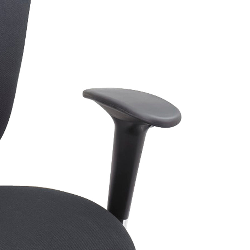 Adjustable Height Arm Set for Metro Black - Ergonomic Monitor Stand for Office & Home Workspace Setup