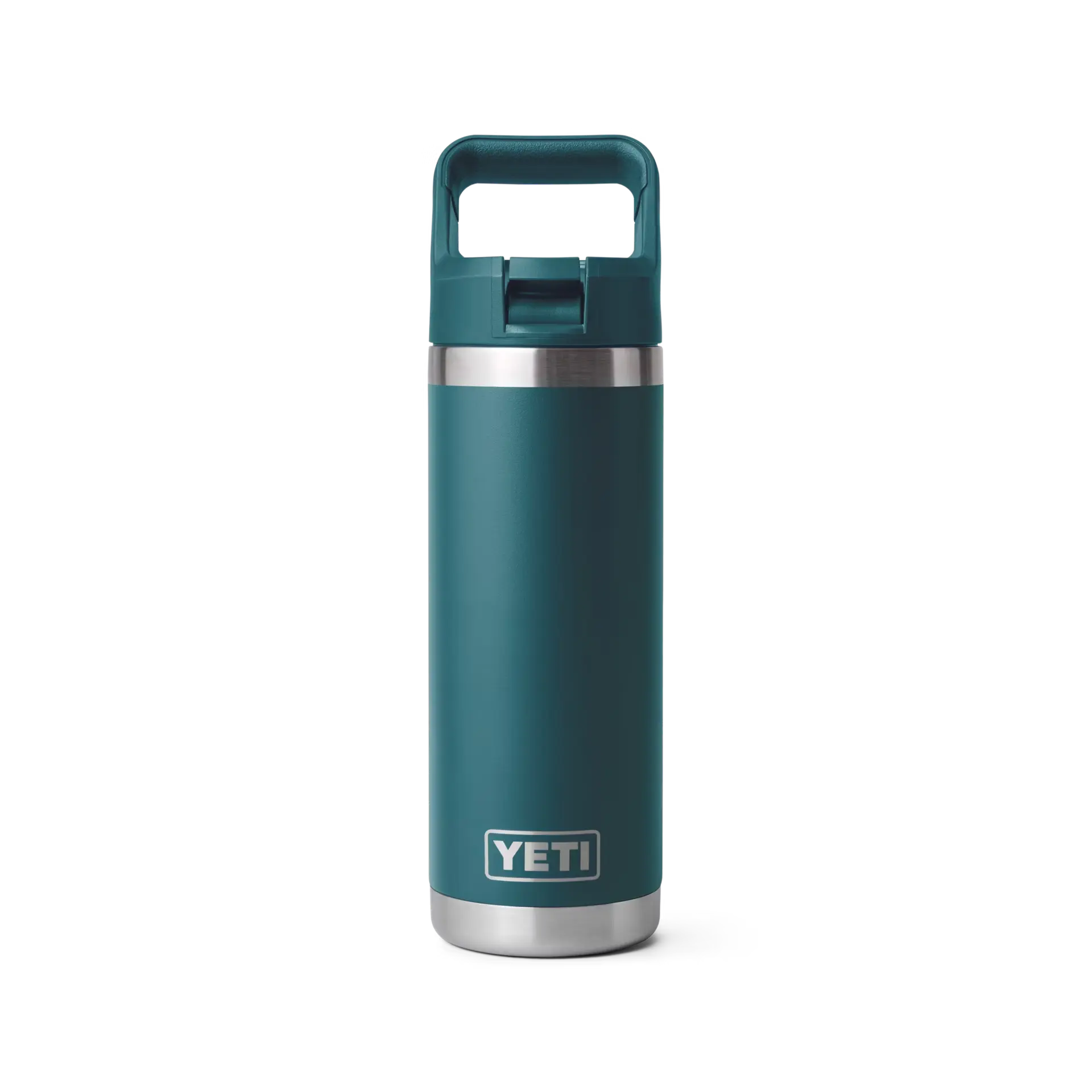 18 oz Rambler Insulated Water Bottle with Straw Lid - Leakproof Stainless Steel for Hiking, Gym & Outdoor Adventures