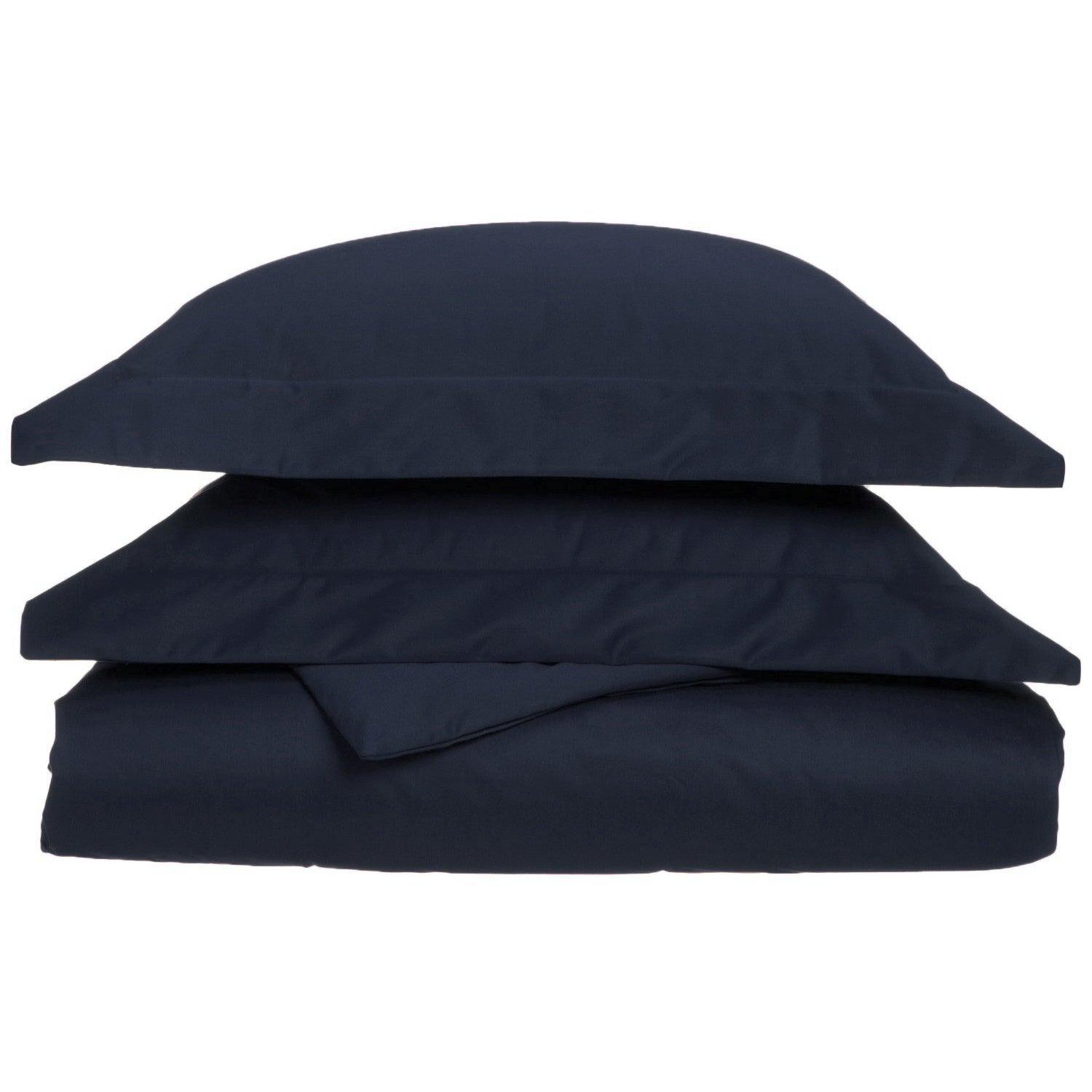 Luxury 1000 Thread Count Cotton Rich Solid Duvet Cover Set - King Size Bedding for Ultimate Comfort & Softness - Perfect for Master Bedrooms, Guest Rooms & Hotels