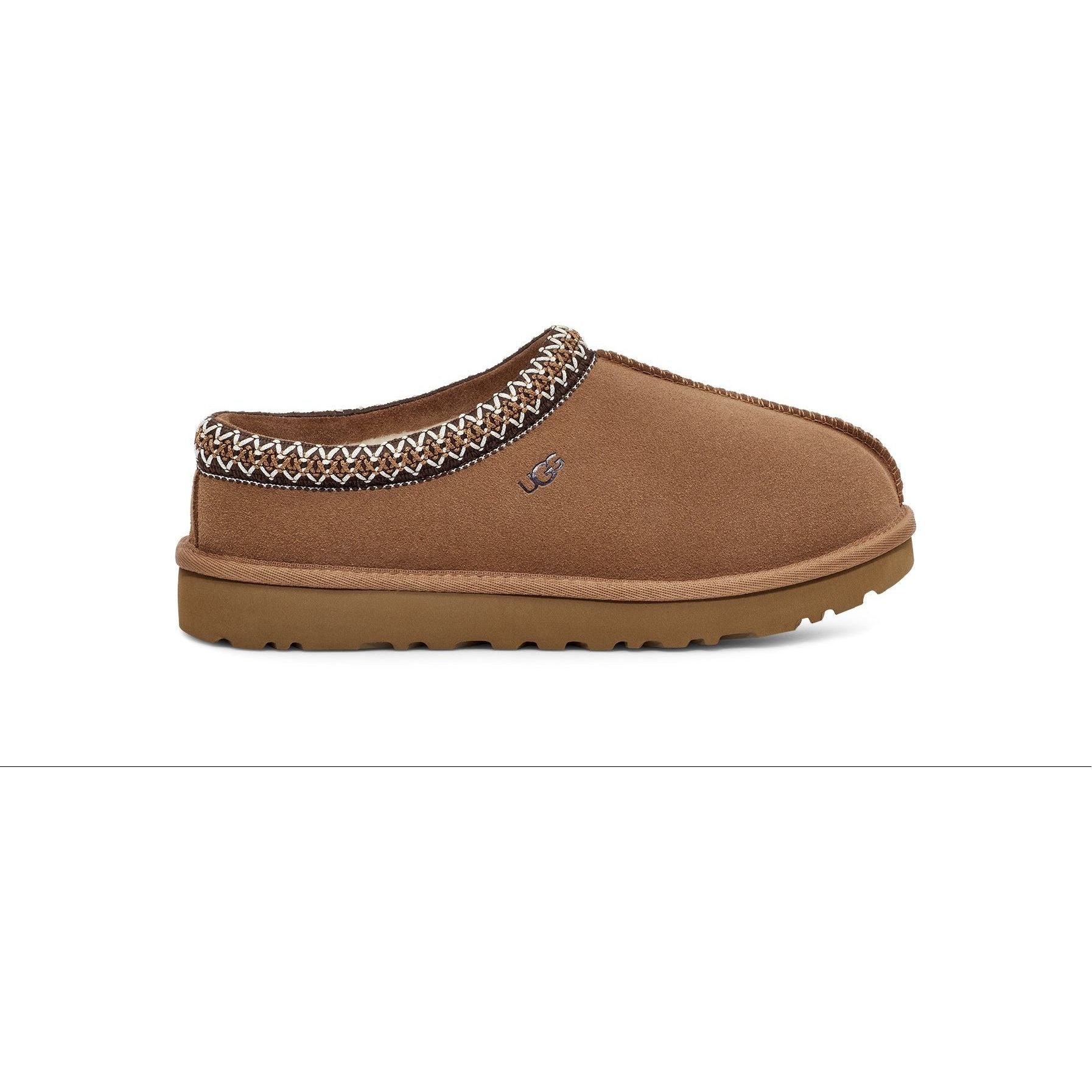 UGG Women's Tasman Slipper - Chestnut Suede Indoor/Outdoor House Shoes for Cozy Comfort at Home & Travel