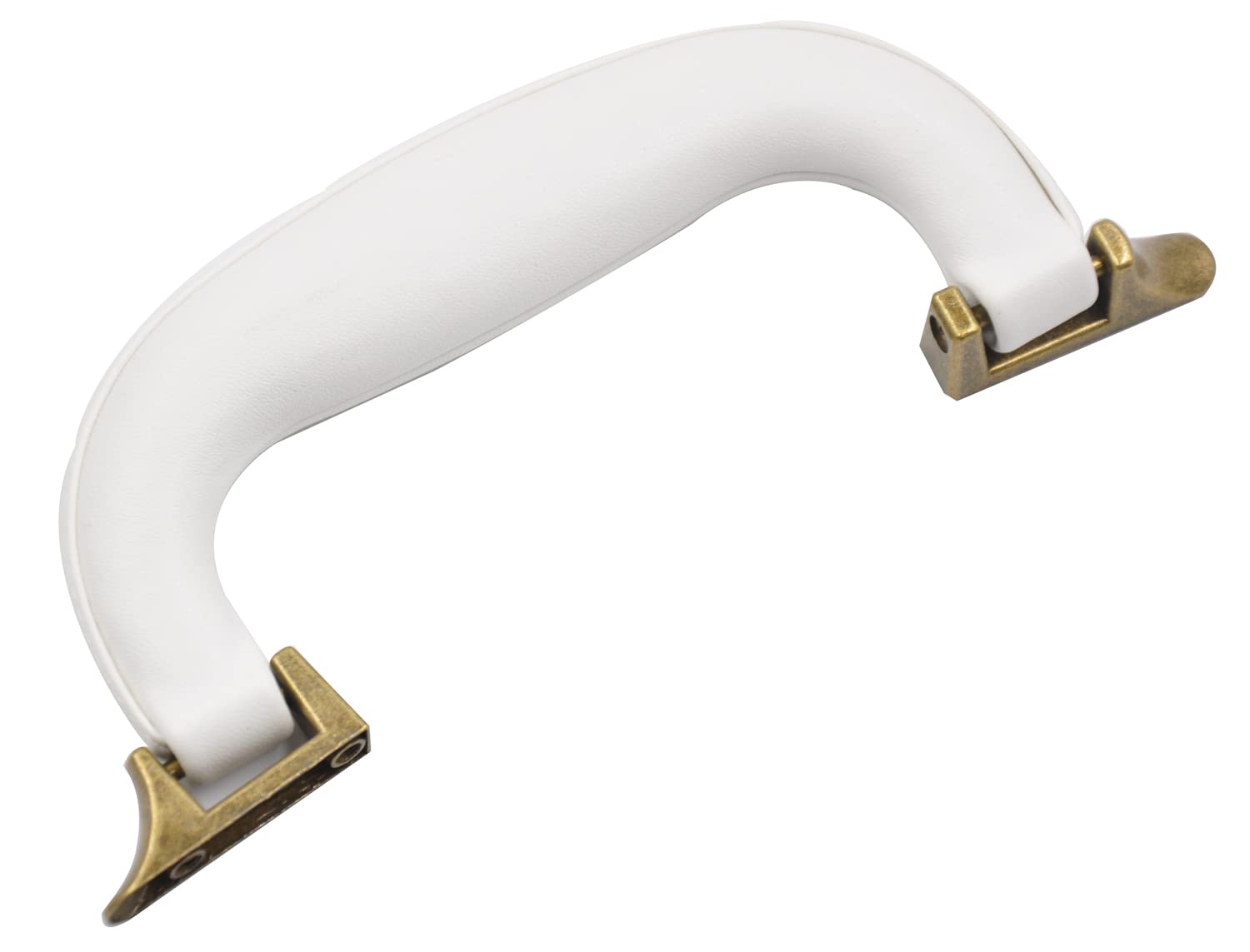 CynKen PU Leather Handle for Guitar Case & Luggage - White Bronze for Travel & Storage