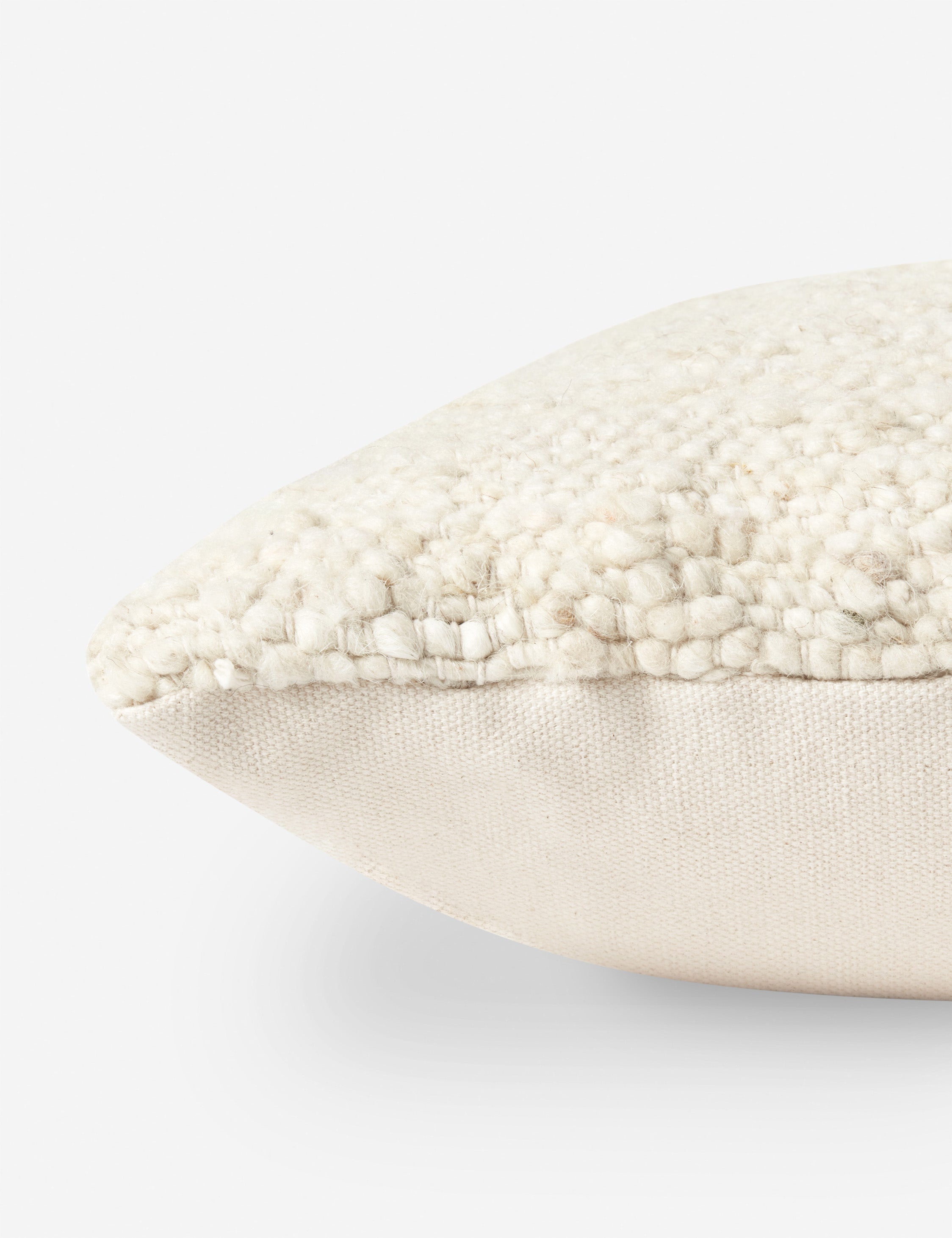 Amber Lewis x Loloi Carla Pillow - Soft Decorative Throw Pillow for Sofa, Bed & Home Decor - Perfect for Living Room, Bedroom & Nursery Accents