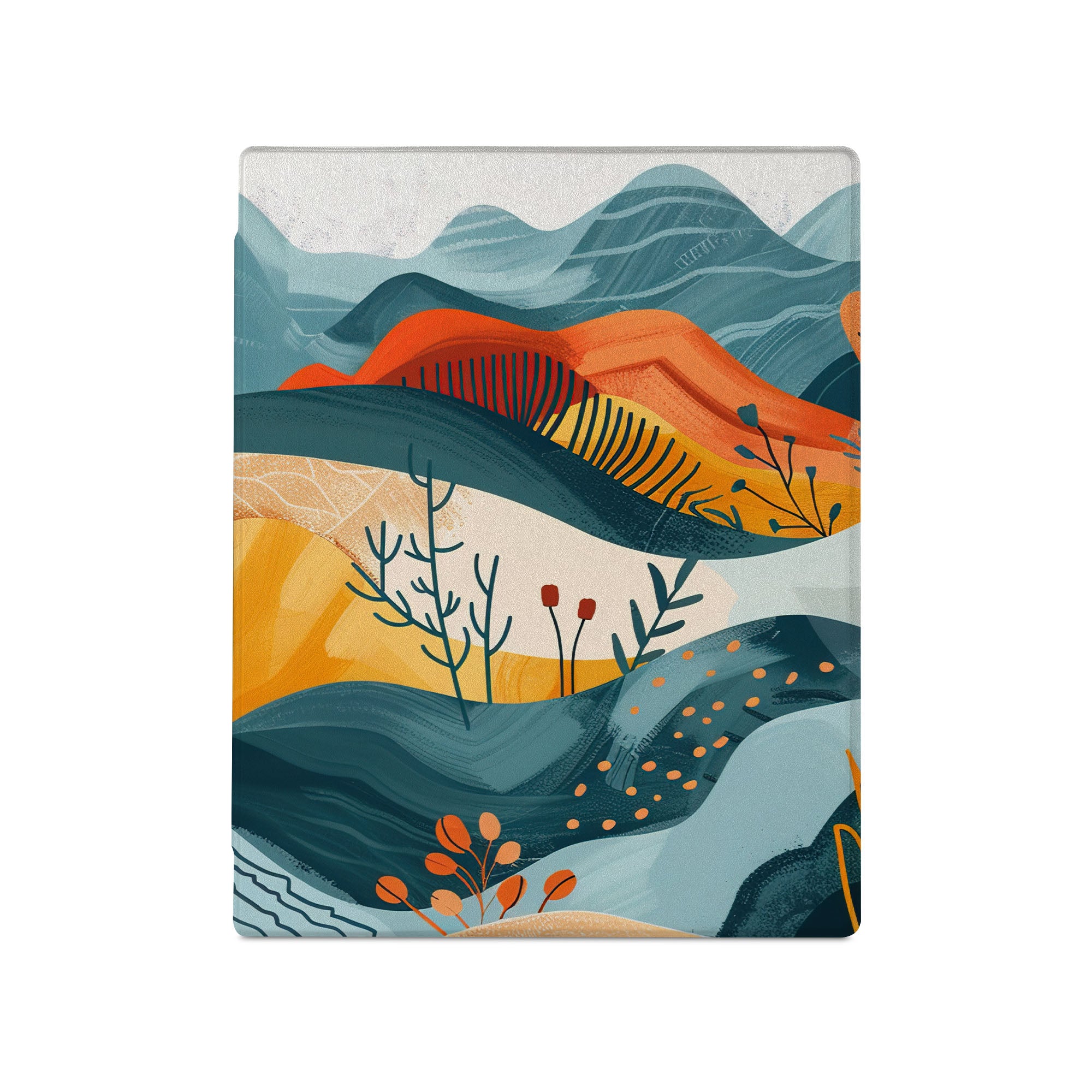 reMarkable Tablet Case - Durable & Colorful Mountain Design Protective Cover for reMarkable 2 - Perfect for Work, Travel & Digital Note-Taking