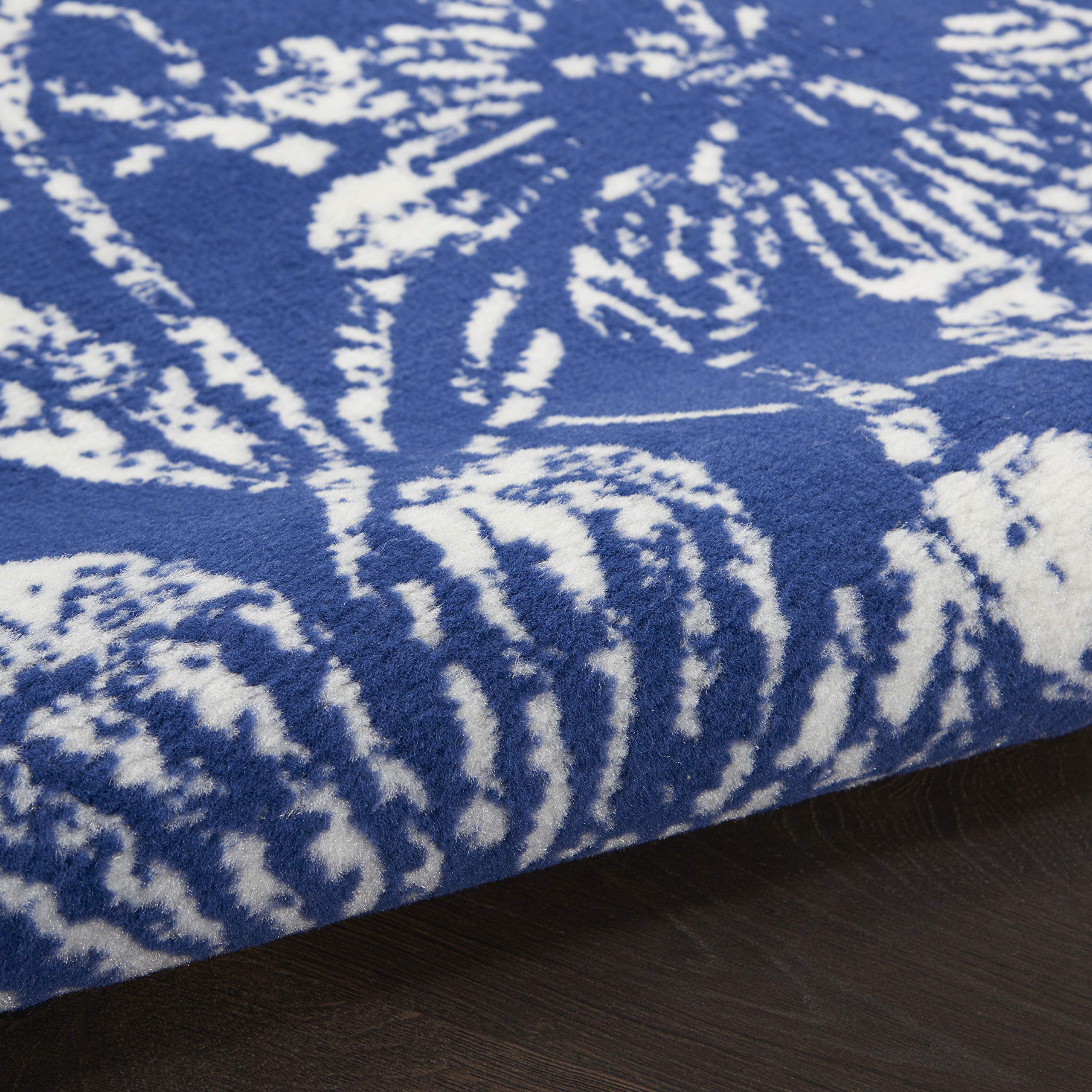 Nourison Whimsicle Floral Navy 8'4