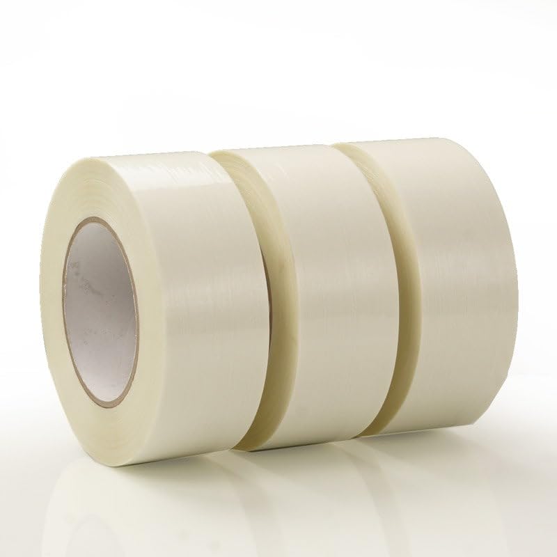 6-Pack Heavy Duty White Filament Tape 2