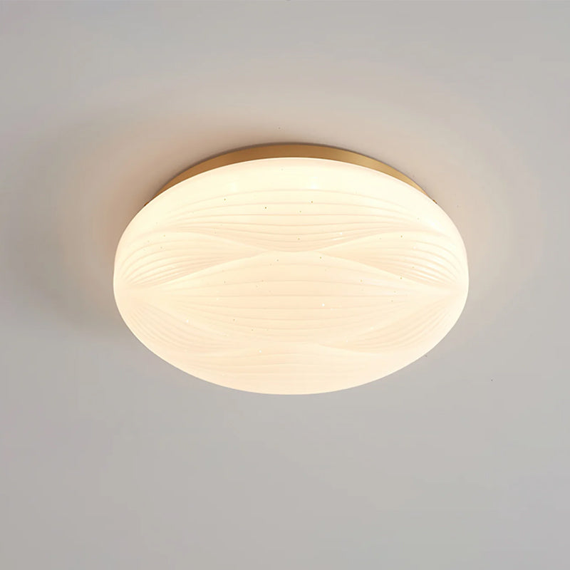 Modern Banno Ceiling Light Fixture - Energy Efficient LED Flush Mount Lighting for Bedroom, Living Room & Kitchen - Dimmable Indoor Ceiling Lamp with Easy Installation