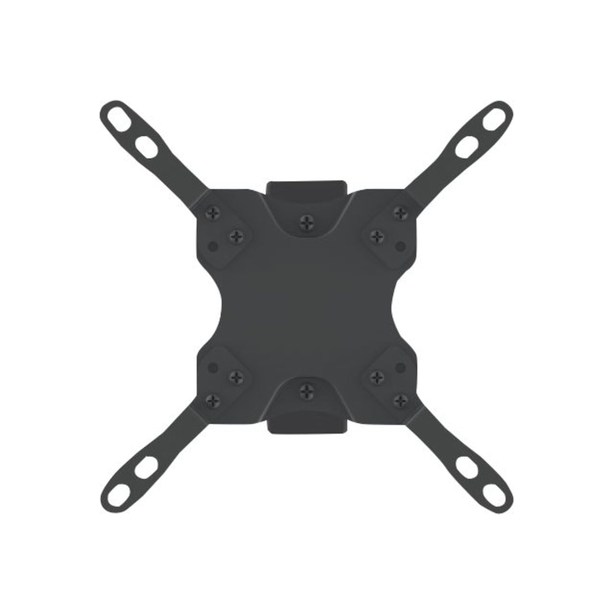 Universal TV Wall Mount Bracket - Single Arm Flat Panel TV Mount for 26-55 Inch Screens, Black (Model 461399) - Perfect for Living Room, Bedroom & Office Spaces