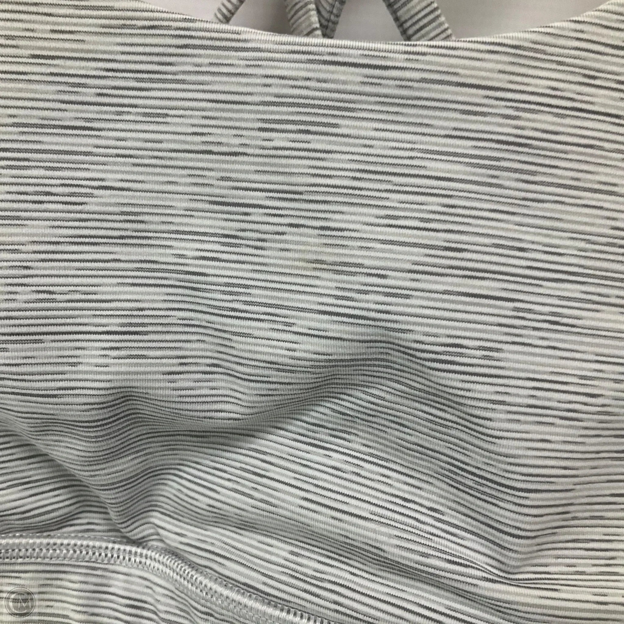 Lululemon Grey Athletic Sports Bra - Size 6 for Women | High-Impact Workout, Yoga & Running Support