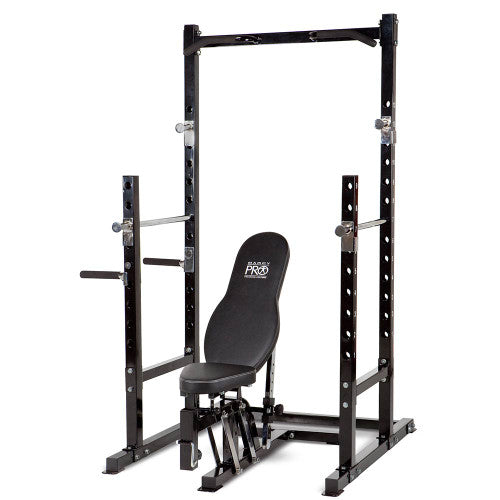 Marcy PM 3800 Power Rack and Weight Bench Set - Home Gym Strength Training Equipment for Full Body Workouts | Perfect for Squats, Bench Press & Deadlifts