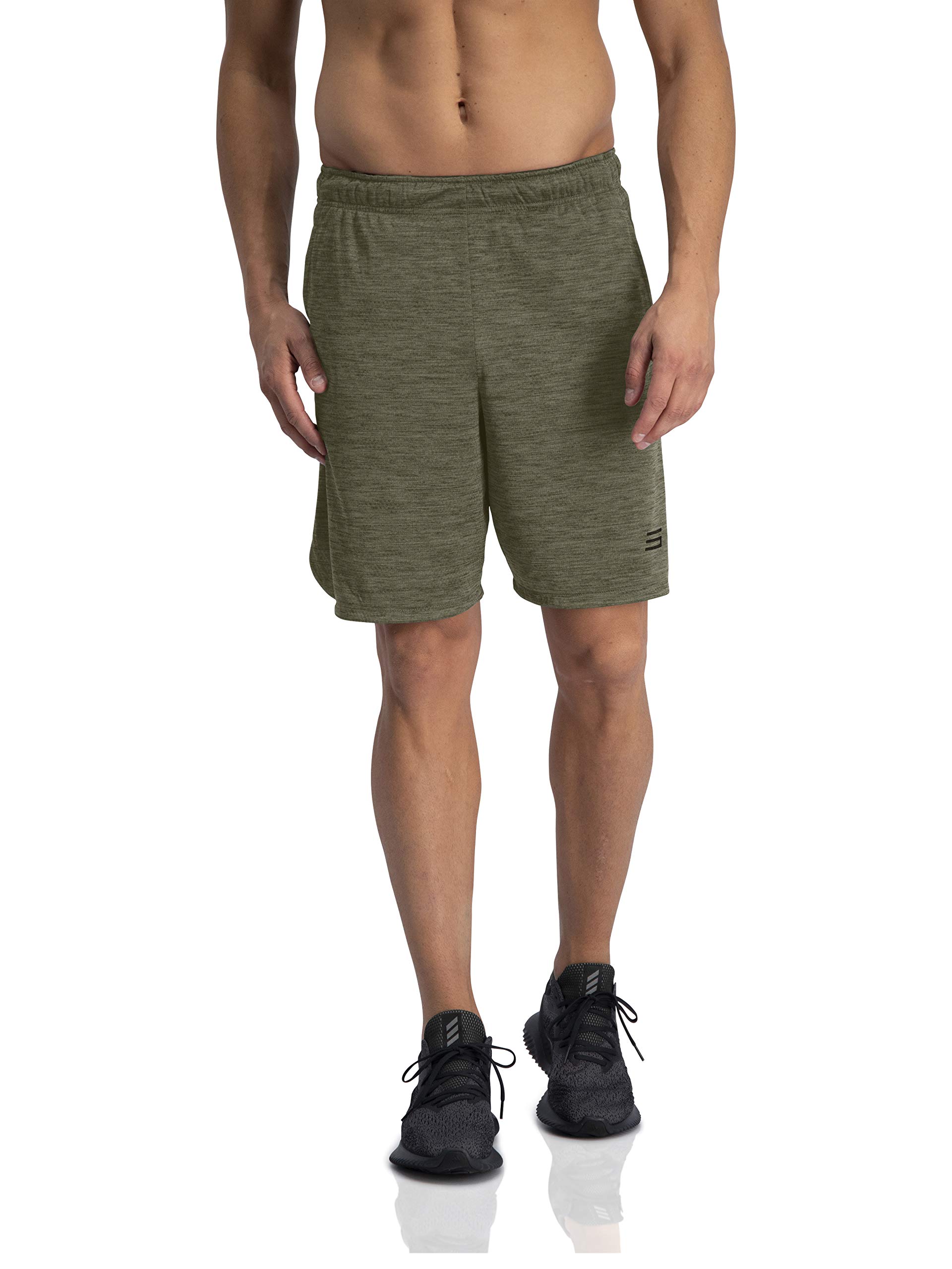 Dry FIT Gym Shorts for Men - Breathable Workout Running Shorts with Moisture Wicking Technology & Side Pockets - Perfect for Gym, Jogging, and Outdoor Sports