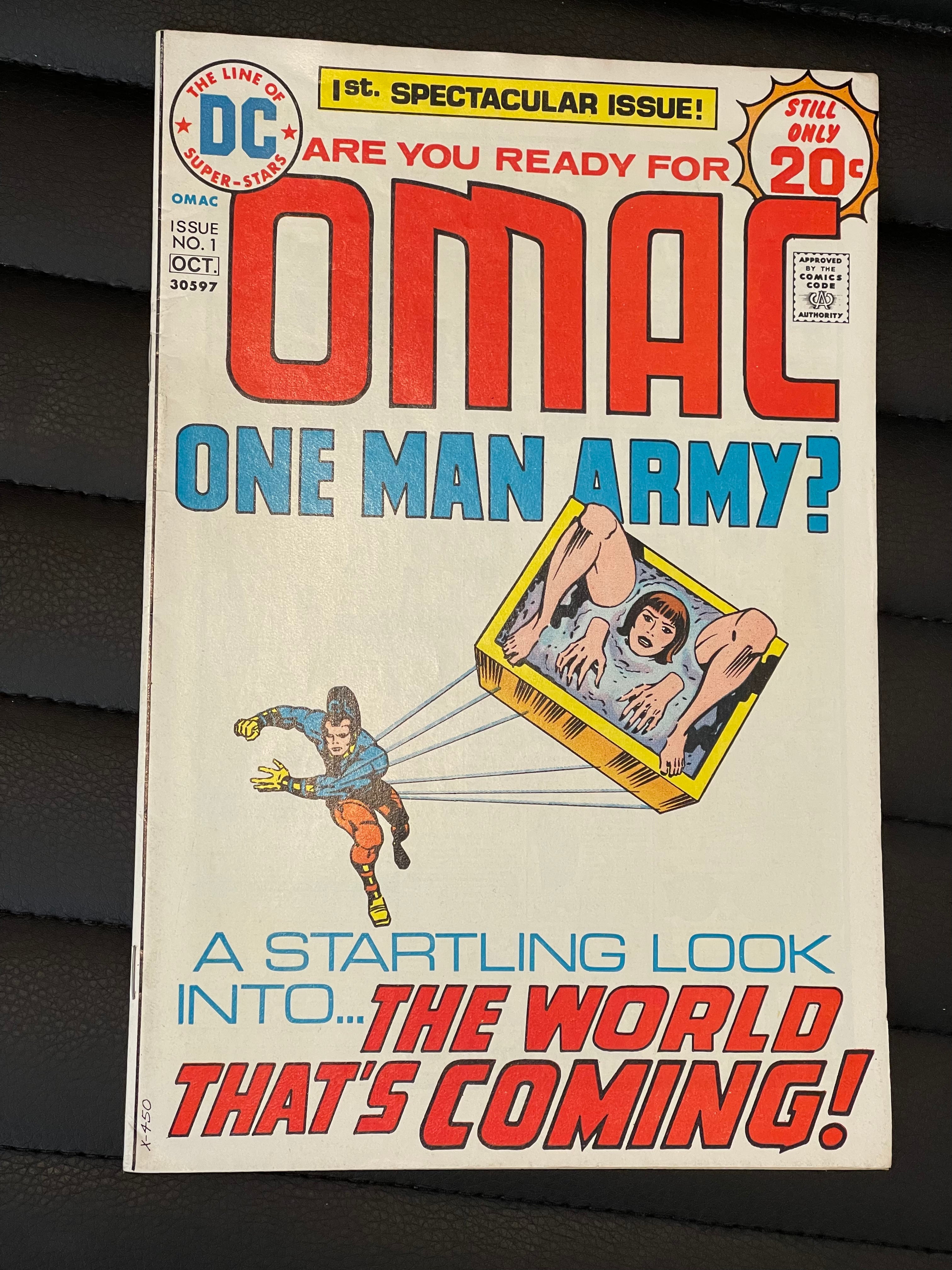 Omac One Man Army #1 High Grade Vintage Comic Book 1974 - Perfect for Collectors & DC Comics Fans | Display, Investment & Gift Idea