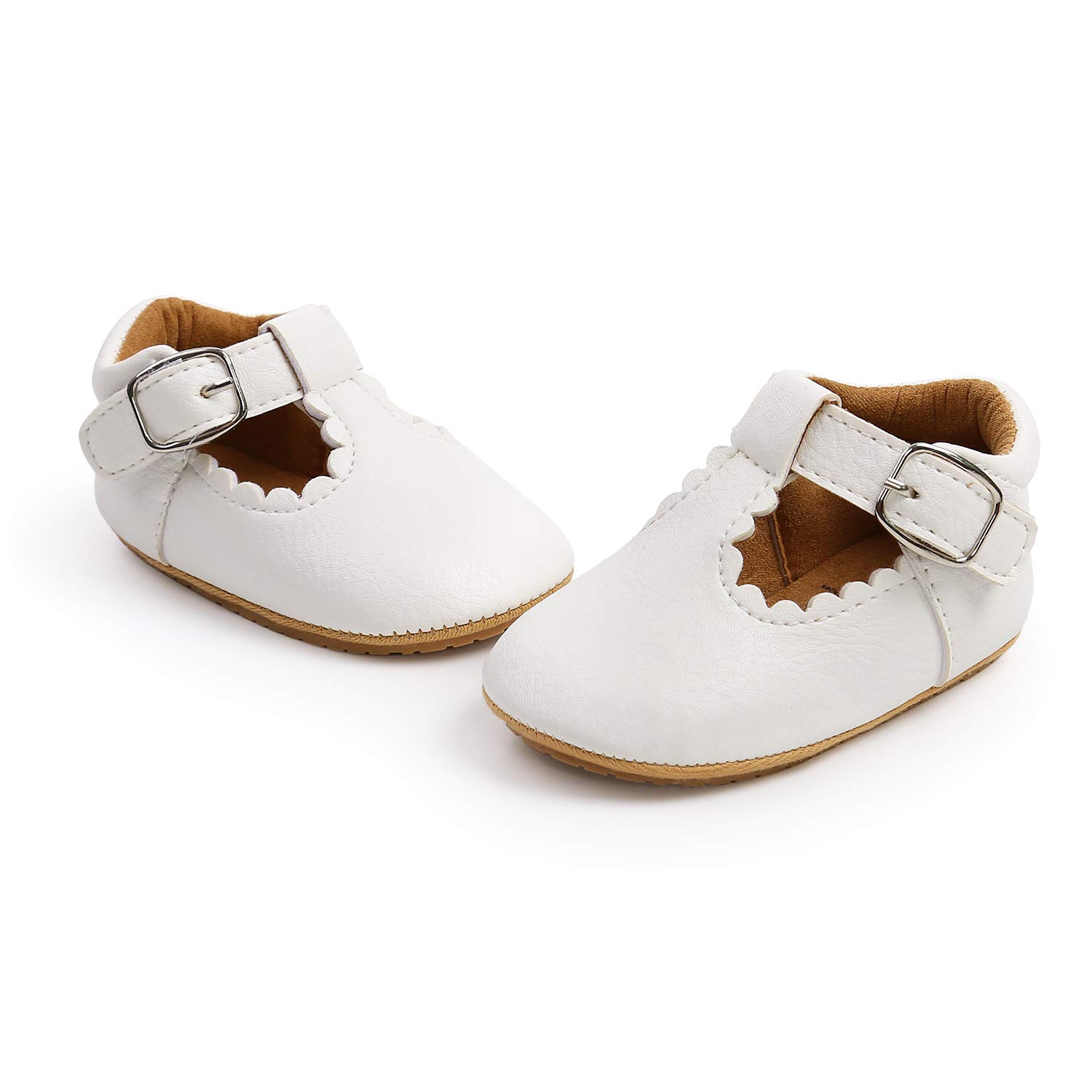 Baby Girl Shoes for Infant & Toddler - Soft Sole Mary Jane Princess Walking Shoes - Prewalkers, Wedding & Dress Shoes - Perfect for First Steps, Special Occasions & Everyday Play