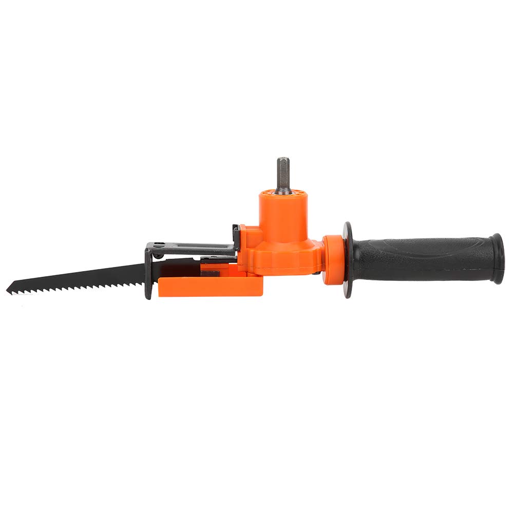 Reciprocating Saw Adapter Kit - Convert Electric Drill into Reciprocating Saw | Portable Power Tool Accessory for Wood Cutting, Metal Sawing & DIY Projects | Ideal for Home Renovation, Construction & Crafting