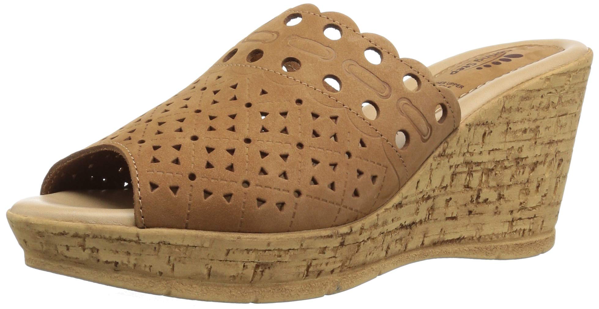 Spring Step Women's Nava Wedge Sandal - Comfortable Summer Casual Shoes for Women | Beach, Vacation & Everyday Wear