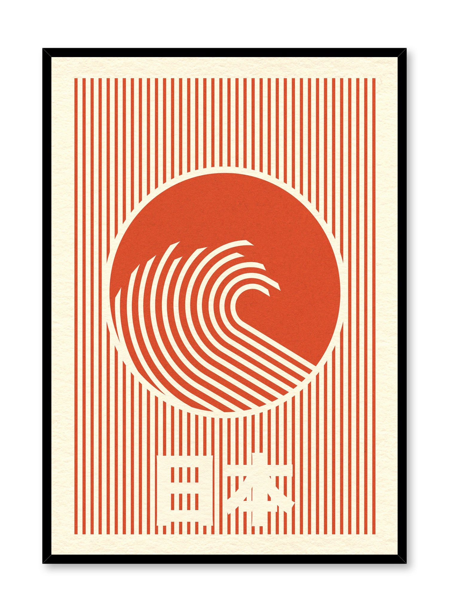The Great Wave off Kanagawa Japanese Art Poster - Vintage Home Decor, Office Wall Art & Gift for Anime Fans