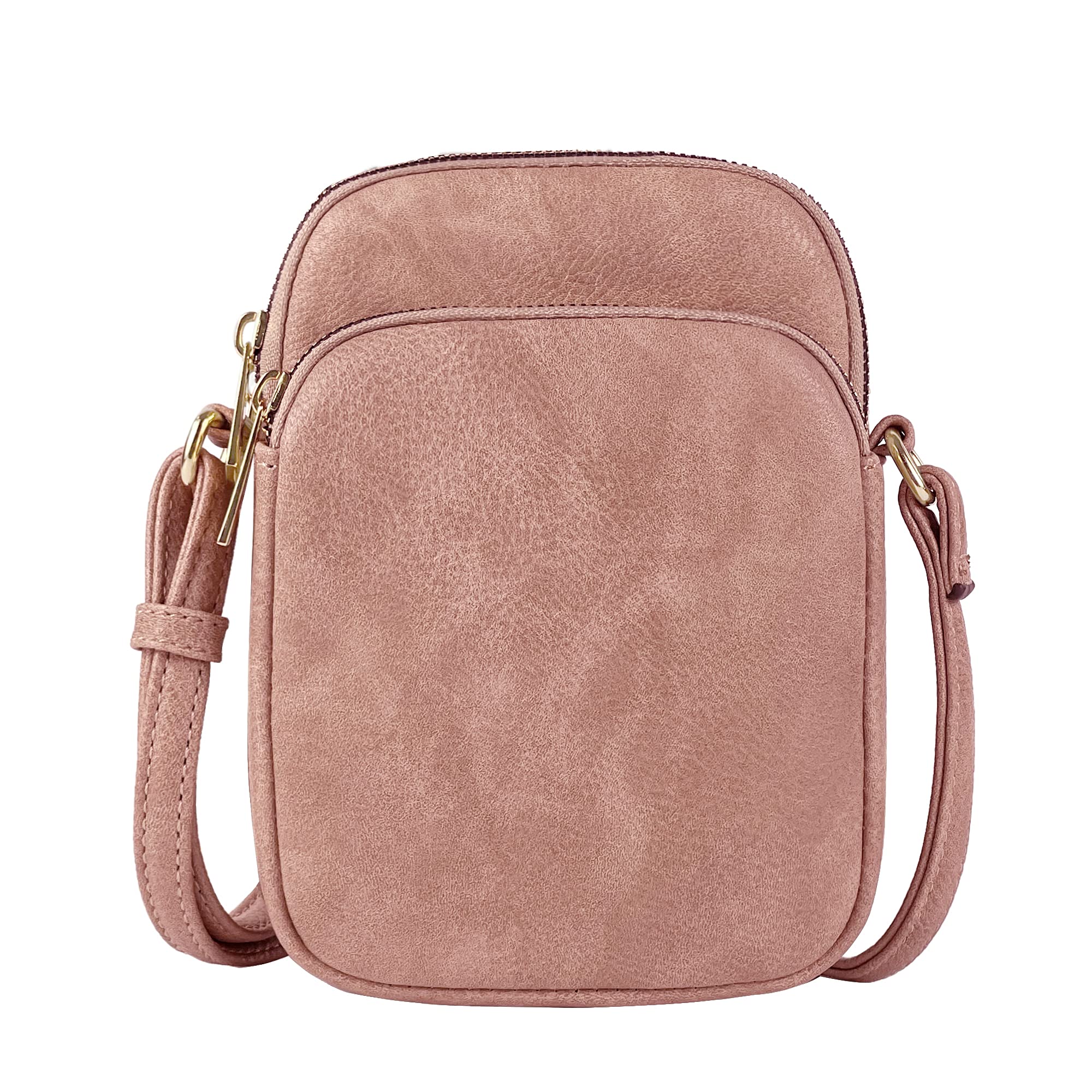 Stylish Mali + Lili Josie Triple Zip Crossbody Bag for Women | Fashionable Shoulder Purse with Multiple Compartments | Perfect for Work, Travel & Everyday Use