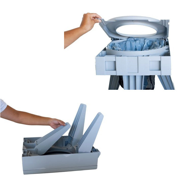 Cleanwaste PETT Go Anywhere Portable Toilet for Camping, Hiking & Travel - Lightweight Foldable Waste System with Privacy Tent