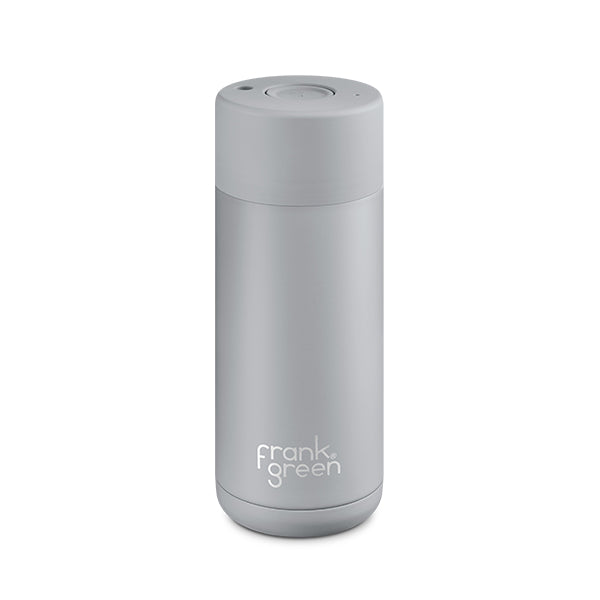 Frank Green Ceramic Travel Mug - Insulated Reusable Coffee Cup with Lid, Leak-Proof & Eco-Friendly - Perfect for Office, Commuting & Outdoor Adventures