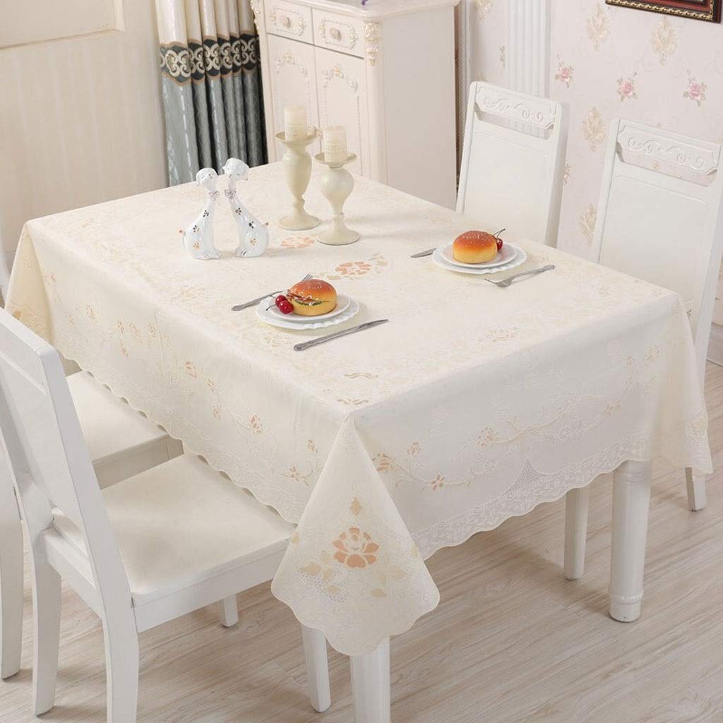 Premium PVC Waterproof Tablecloth for Kitchen & Dining - Oil-Proof, Heat-Resistant, Washable Table Cover with Decorative Prints | Ideal for Coffee Tables, Picnics, Parties & Home Decor