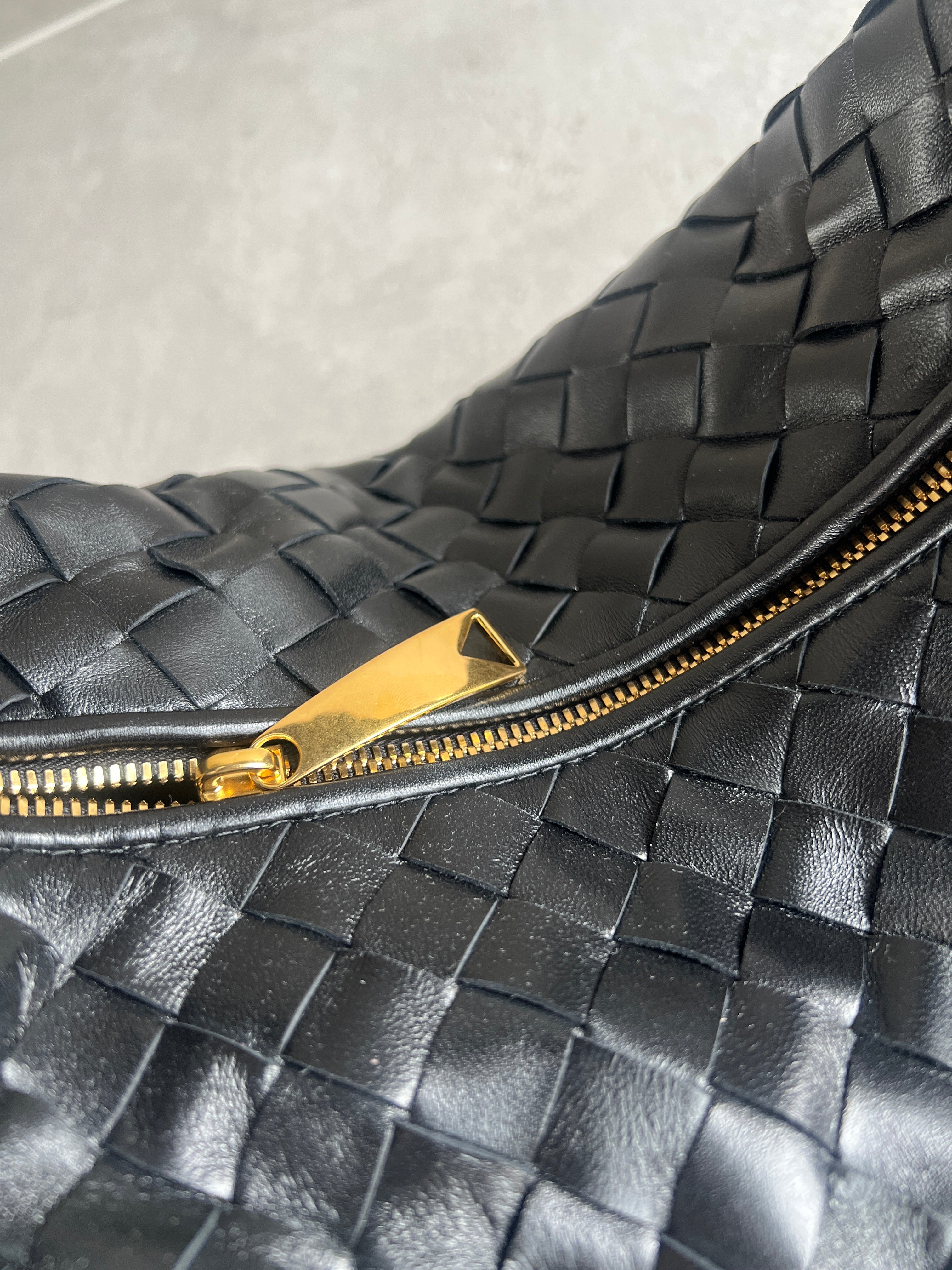 Jodie Small (Teen) Intrecciato Leather Crossbody Bag - Black (G) | Stylish & Durable Women's Handbag for Work, Travel & Everyday Use