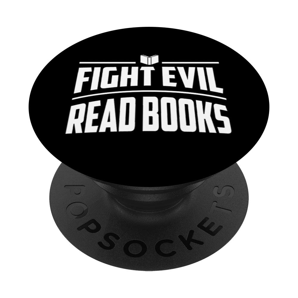 Fight Evil Read Books - Inspirational Book for Motivation & Self-Improvement | Perfect for Home, Office & Gifts