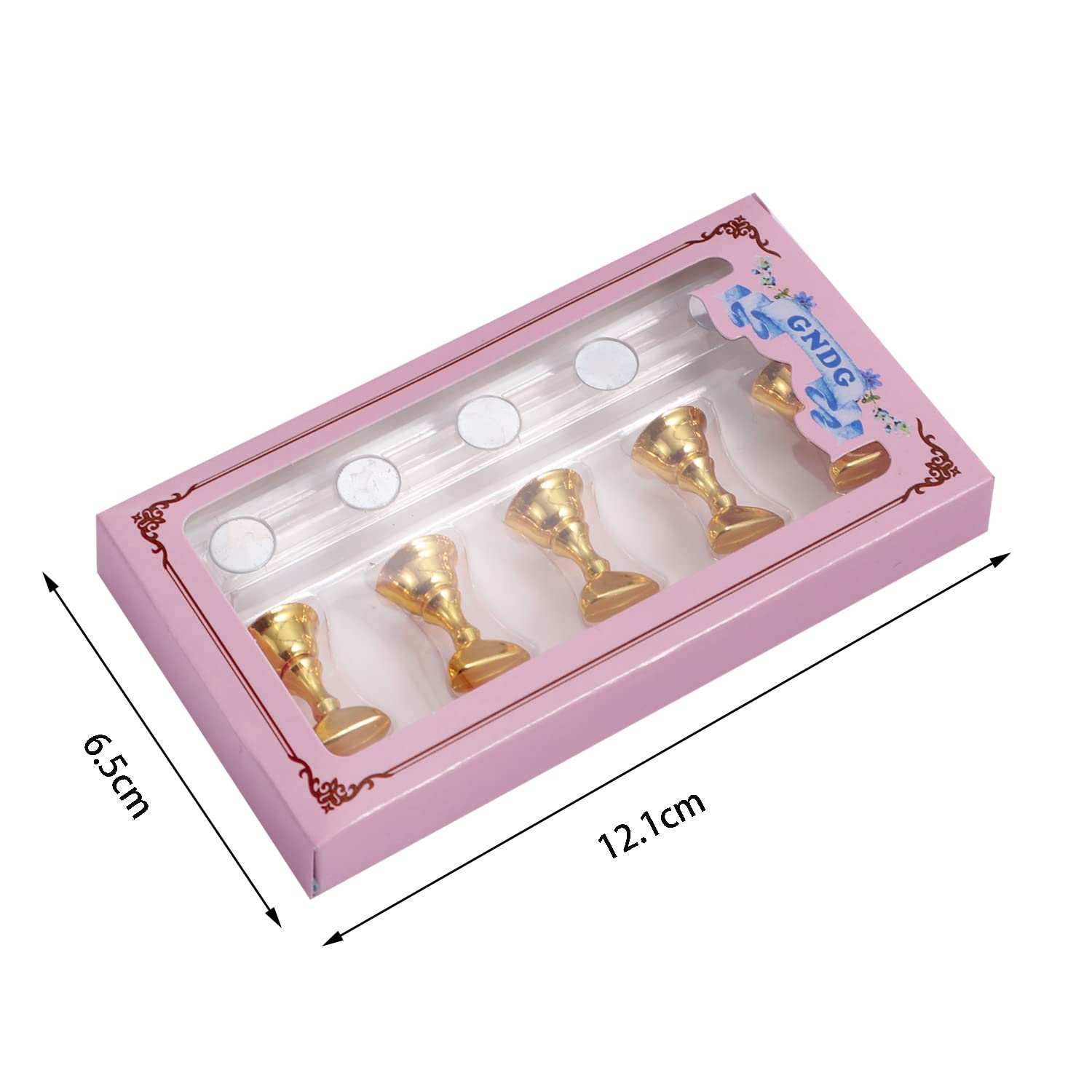 **Medo 2 Sets Magnetic Nail Stand Display - Acrylic Nail Practice Holder for DIY Nail Art, False Nail Tip Manicure Tool - Perfect for Salon, Home & Nail Art Practice**