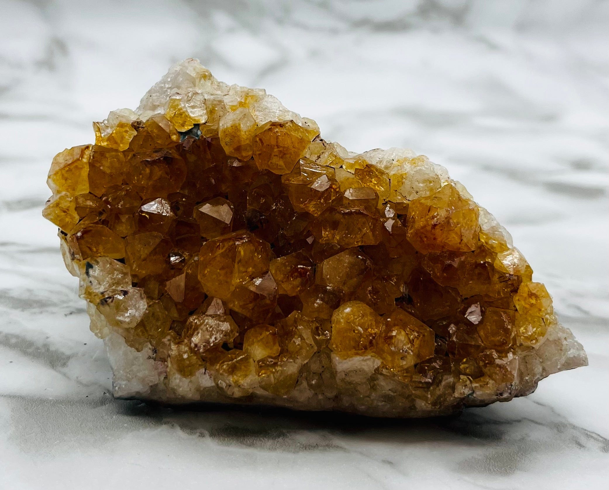 Natural Citrine Crystal Cluster - 32g Raw Citrine Stone for Healing, Meditation & Energy Work | Perfect for Home Decor, Reiki, Chakra Balancing & Spiritual Gifts