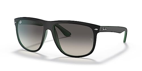 Matte Black on Green/Grey Gradient