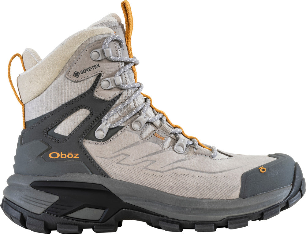 Oboz Bridger Ridge Mid GTX Women's Waterproof Hiking Boots - Lightweight & Durable for Outdoor Adventures, Trail Walking & Backpacking