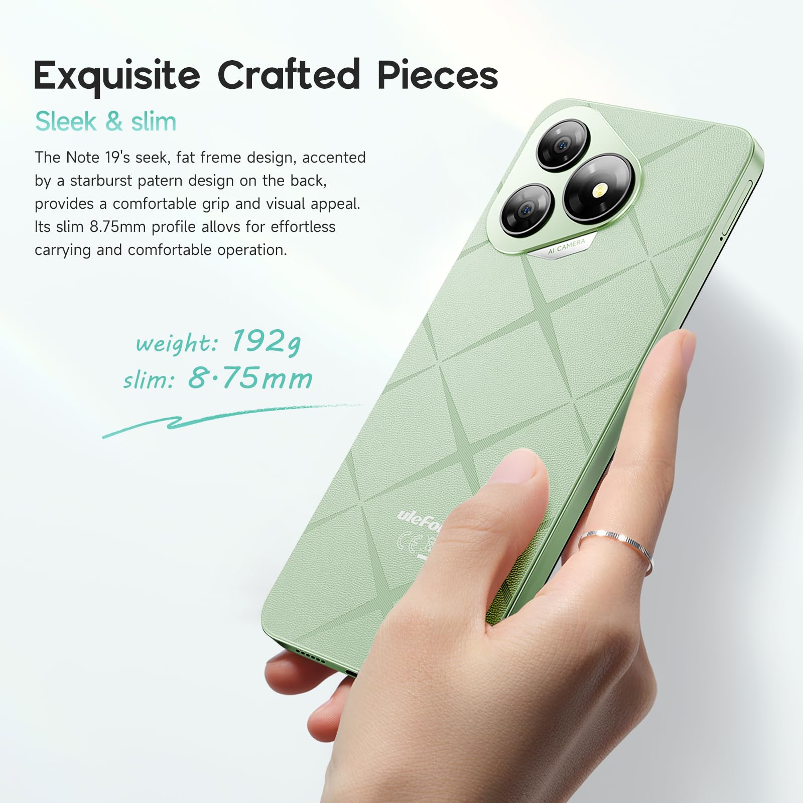 Ulefone Note 19 Unlocked Smartphone - 6.56