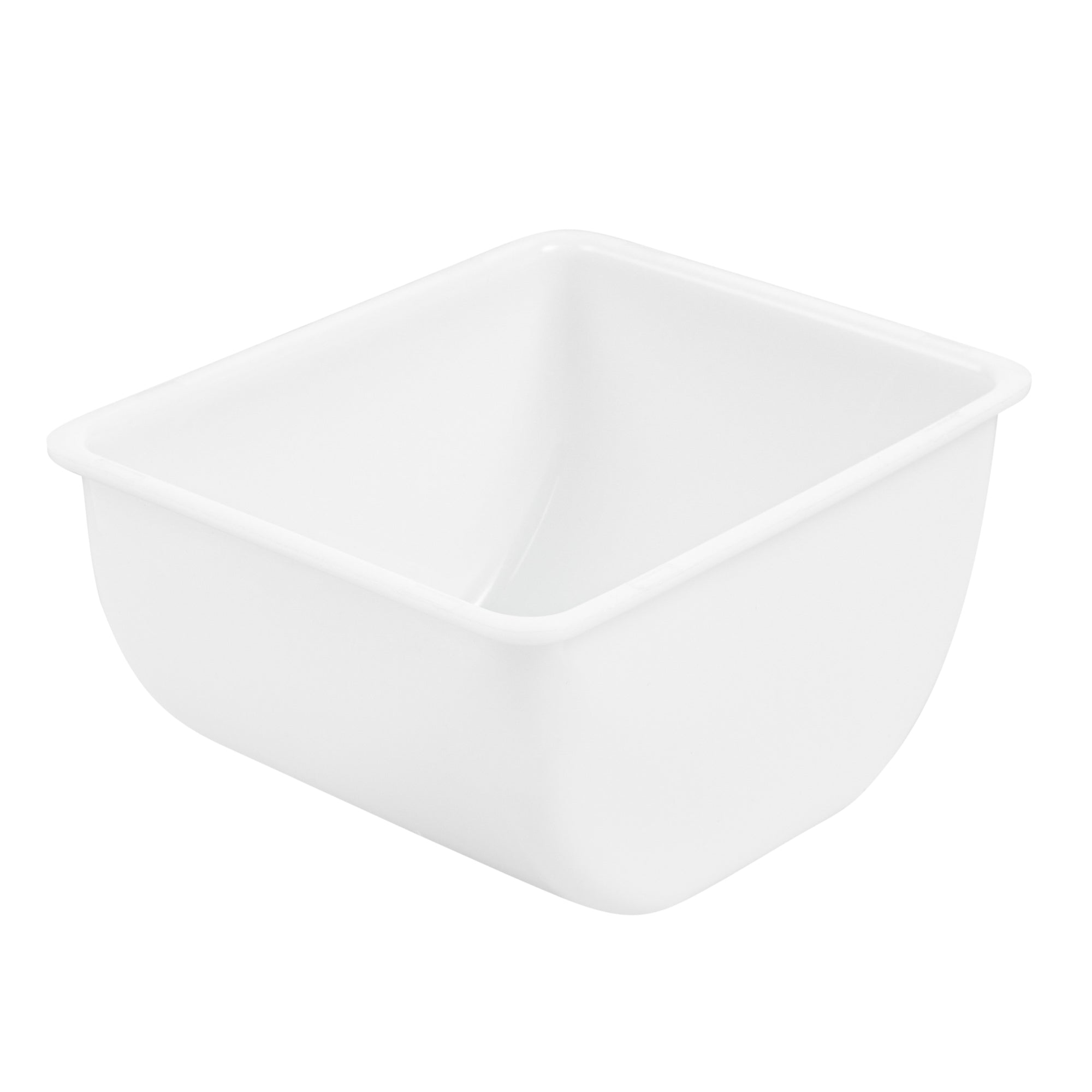Bar Lux 1.5 Pint White Plastic Insert for 4-Compartment Condiment Caddy - Perfect for Restaurants, Catering & Home Kitchen Organization (1 Count Box)
