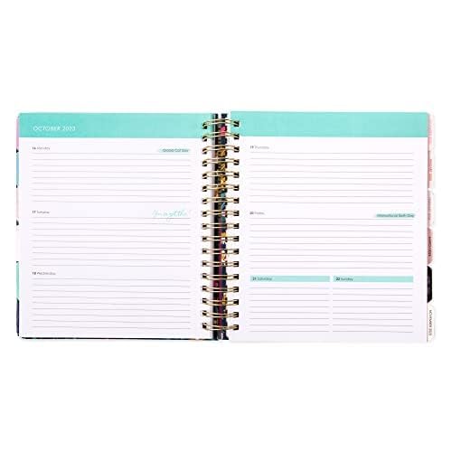 2025-2026 Large Monthly Planner with Daily Weekly Layout - Premium Organizer with Pens, Stickers & Sticky Notes - Inspirational Quote 