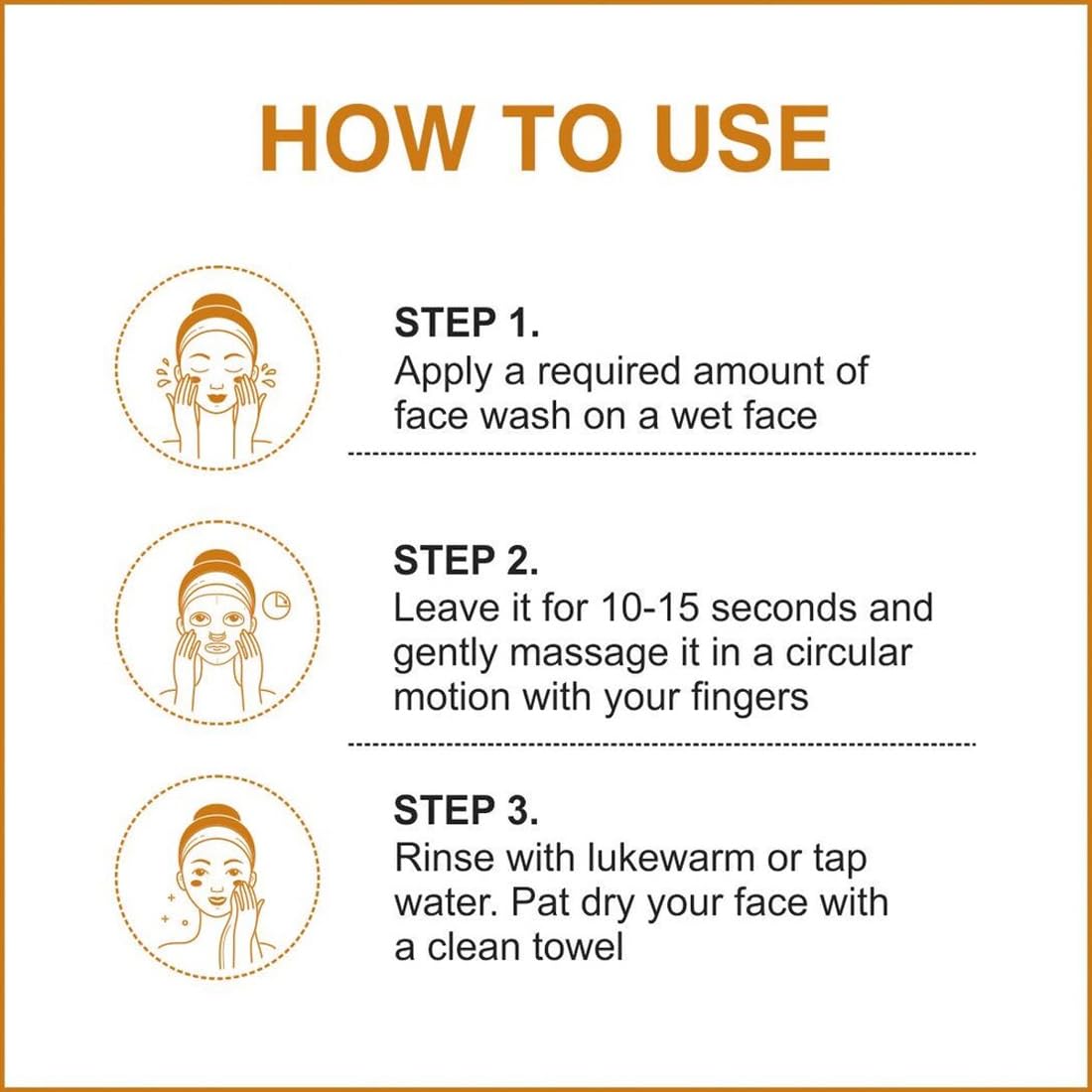 Uvish Haldi Chandan Face Wash - Ayurvedic Turmeric & Sandalwood Face Cleanser for Men & Women | Brightening & Detanning Formula with Ubtan | 100ml | Perfect for Daily Skincare Routine & Achieving Radiant Glow