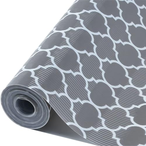Quatrefoil Gray