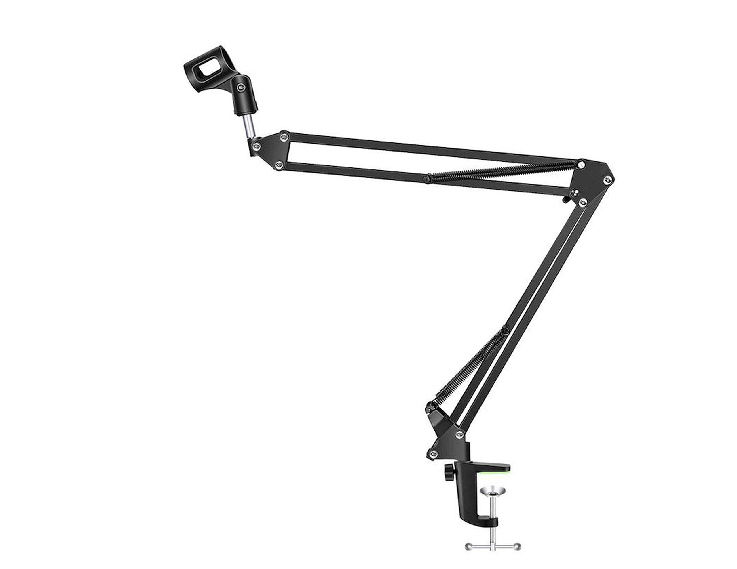 ARM33 Universal Desk-Mounted Broadcast Microphone Boom Arm - Adjustable Mic Stand for Podcasting, Streaming, Gaming & Studio Recording - Perfect for Home Office, Voiceovers & Content Creation