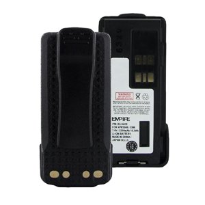 Empire 2-Way Radio Battery - Li-Ion 7.4V 2200mAh High Capacity Replacement for Motorola PMNN4409AR & PMLN4418 - Perfect for Construction, Security, and Outdoor Communication