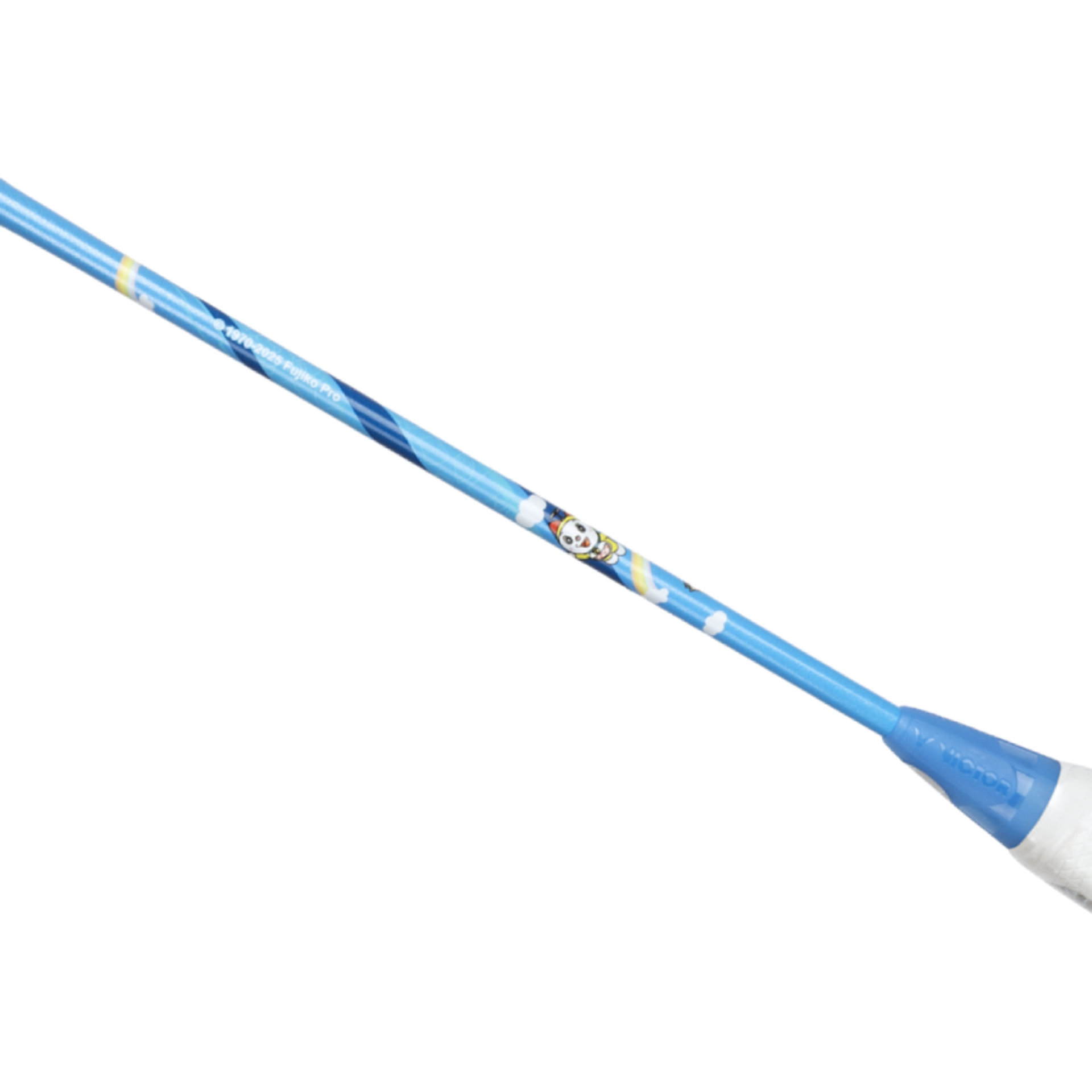 Victor X Doraemon DX DRM GB Badminton Racket Set - Premium Carbon Fiber Shuttlecock Racket with Gift Box [Deep Sky Blue] | Perfect for Beginners & Kids, Great for Indoor/Outdoor Play, Training & Gifts