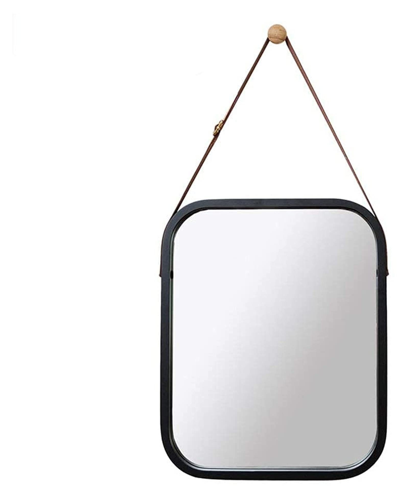 UMKY Round Vanity Mirror - Wall Mounted Bathroom Mirror with Double Sided Design, Nordic Style for Dressing Table & Toilet Decor (Perfect for Makeup, Shaving & Home Decoration)