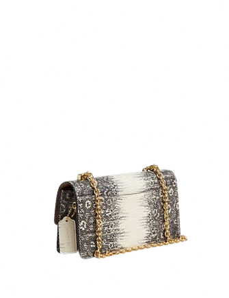 Coach Eliza Flap Crossbody Bag for Women - Stylish Leather Shoulder Purse with Adjustable Strap, Perfect for Work, Travel & Everyday Use