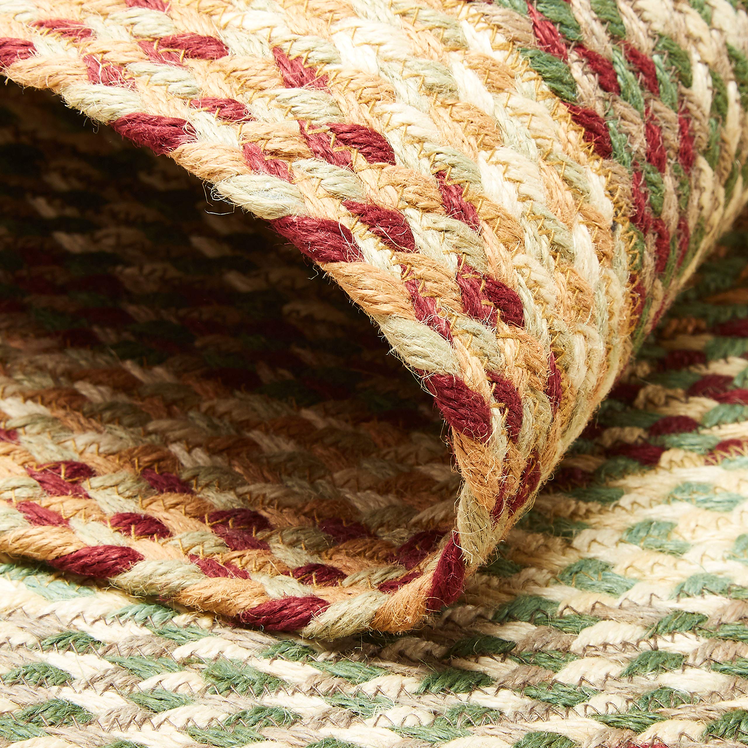 Premium Earth Rugs - Natural Fiber Handmade Area Rugs for Living Room, Bedroom & Home Decor | Eco-Friendly Floor Covering for Cozy Boho Style Interior Design