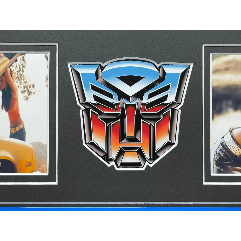 Megan Fox Autographed Transformers 11x14 Photo with Car License Plate Framed Collage - BAS COA Certified - Perfect for Movie Memorabilia Collectors & Home Theater Decor