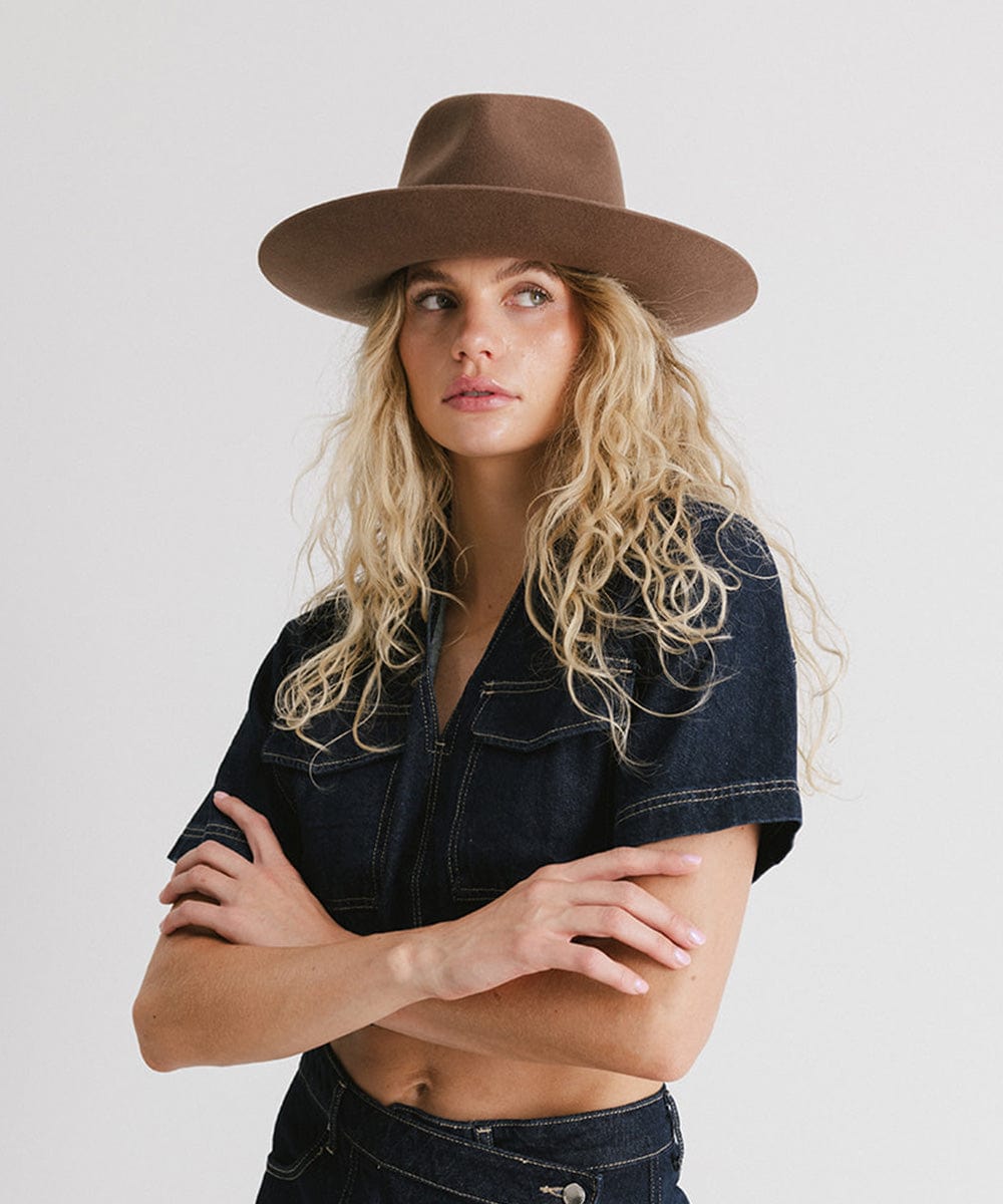 Stylish Rowan Wide Brim Fedora Hat for Women & Men - Summer Sun Protection & Fashion Accessory - Perfect for Beach, Outdoor Activities and Casual Wear