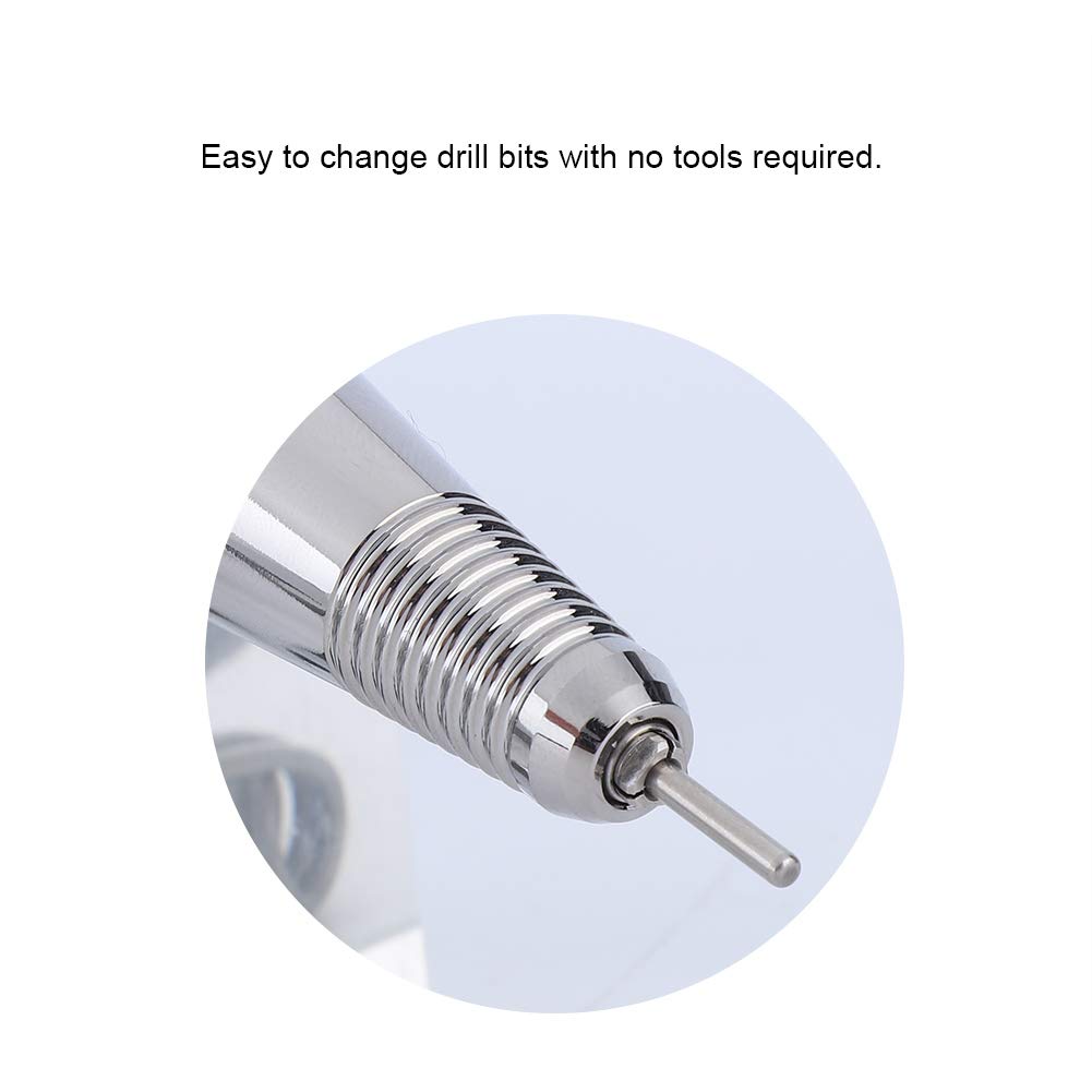 35000 RPM Electric Nail Drill Handle Replacement - Professional Manicure Handpiece for Nail Polishing Machine | Perfect for Home Salon & DIY Nail Care